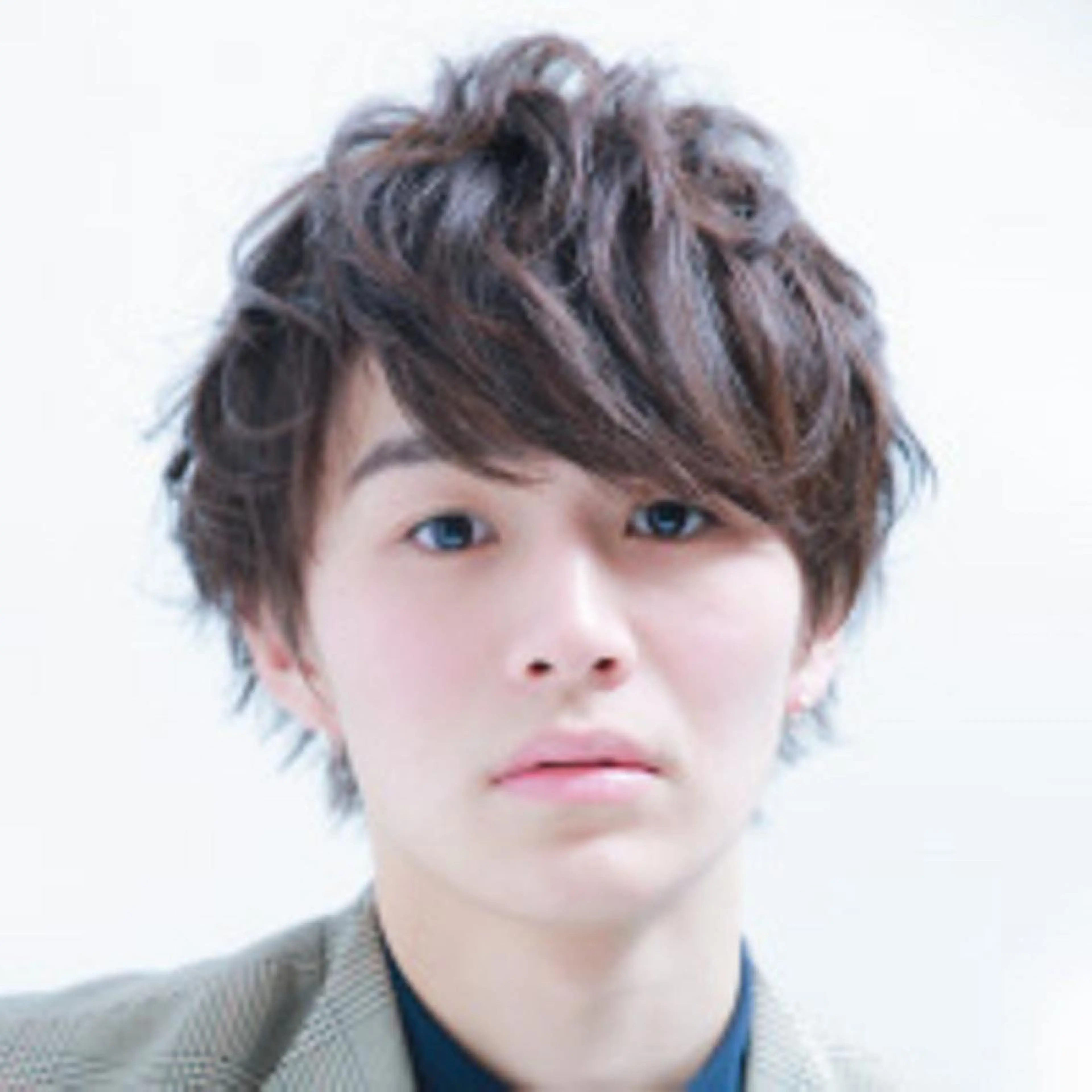 ミディアム パーマ 北脇 健治のヘアスタイル