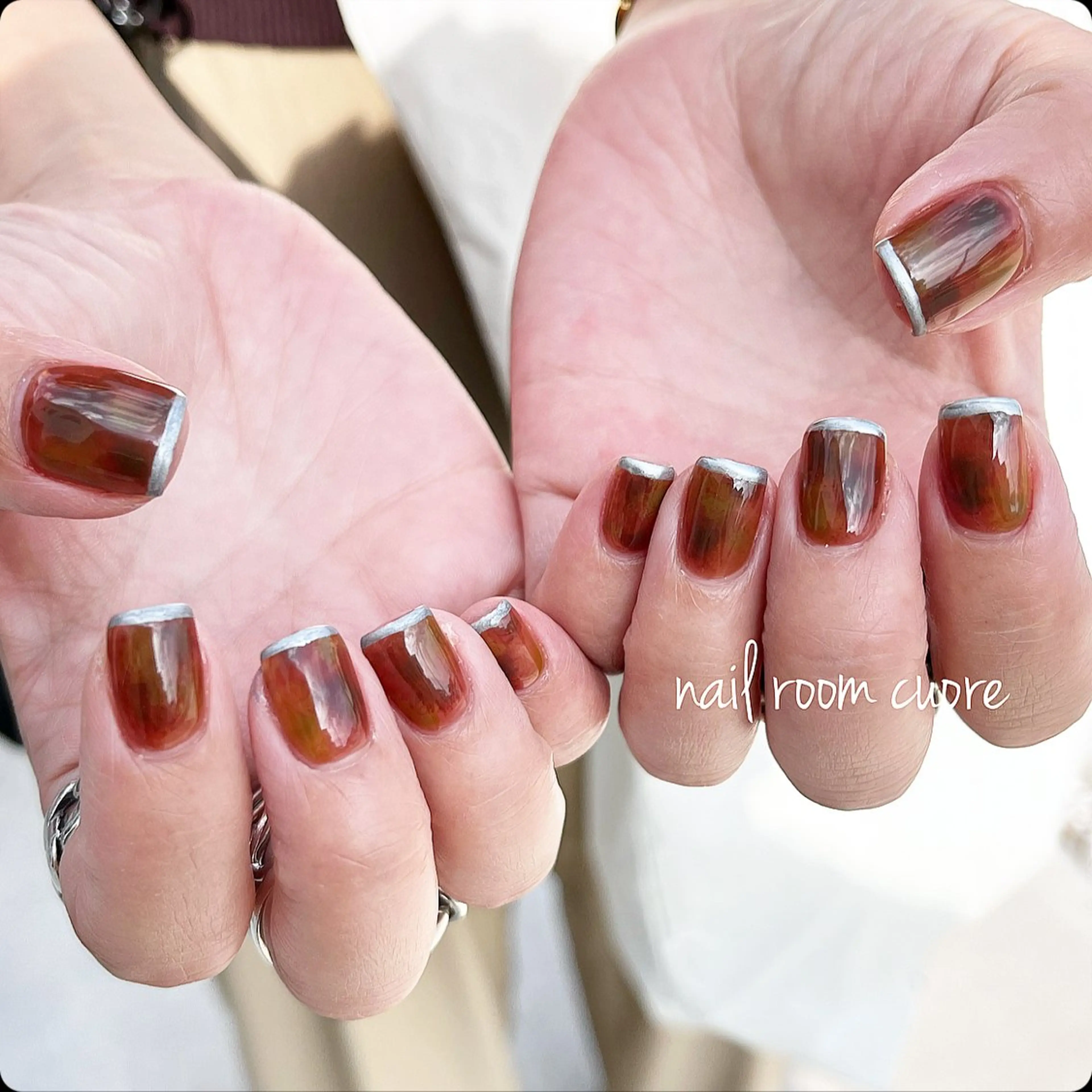 ネイル ハンドネイル nail room  cuore所属・松尾 典子のネイルデザイン