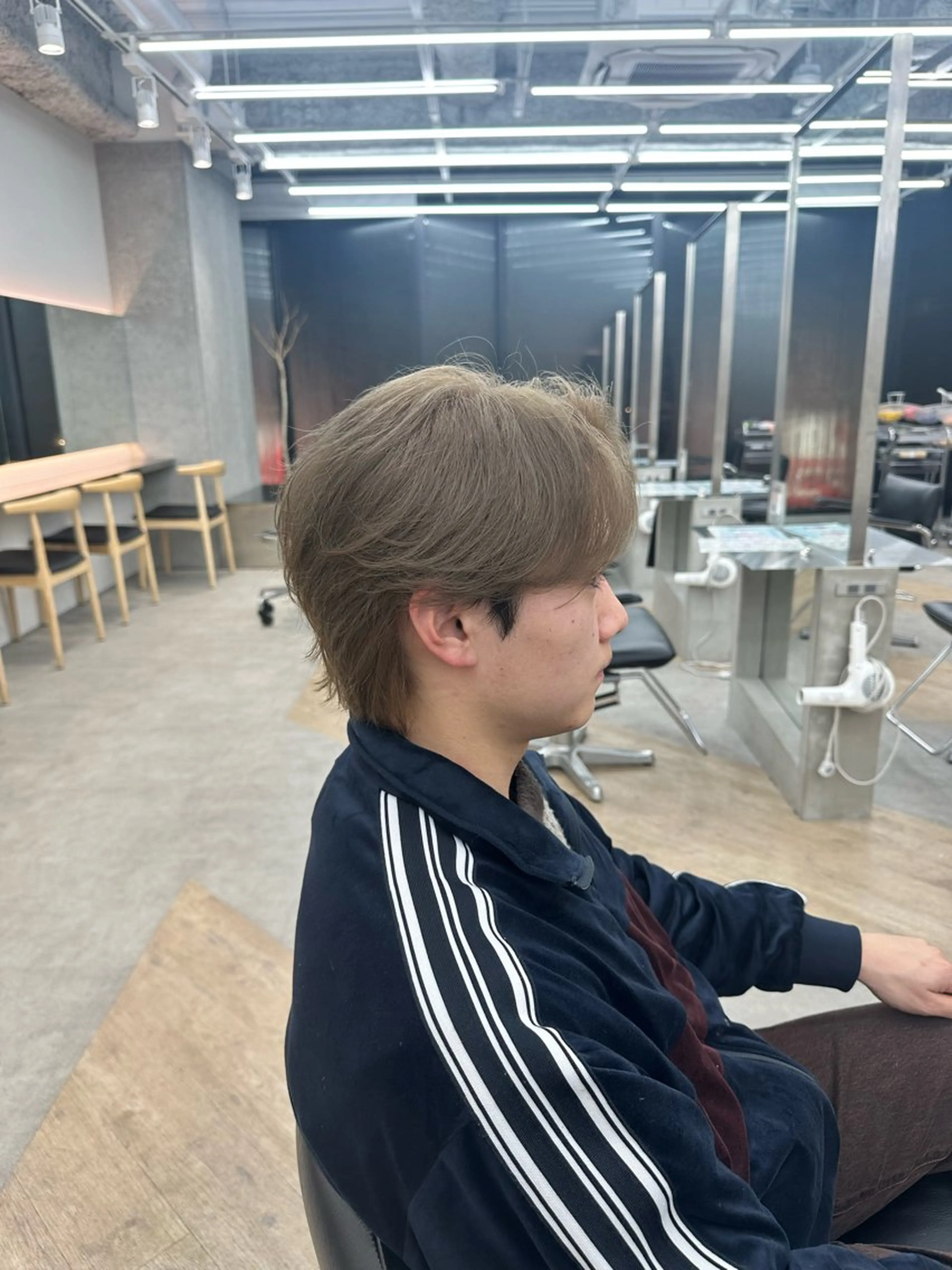 パーマ メンズ メンズパーマ ストレートパーマ fifth 栄　メンズサロン所属・🌀メンズパーマ職人 🌀北村涼のヘアスタイル