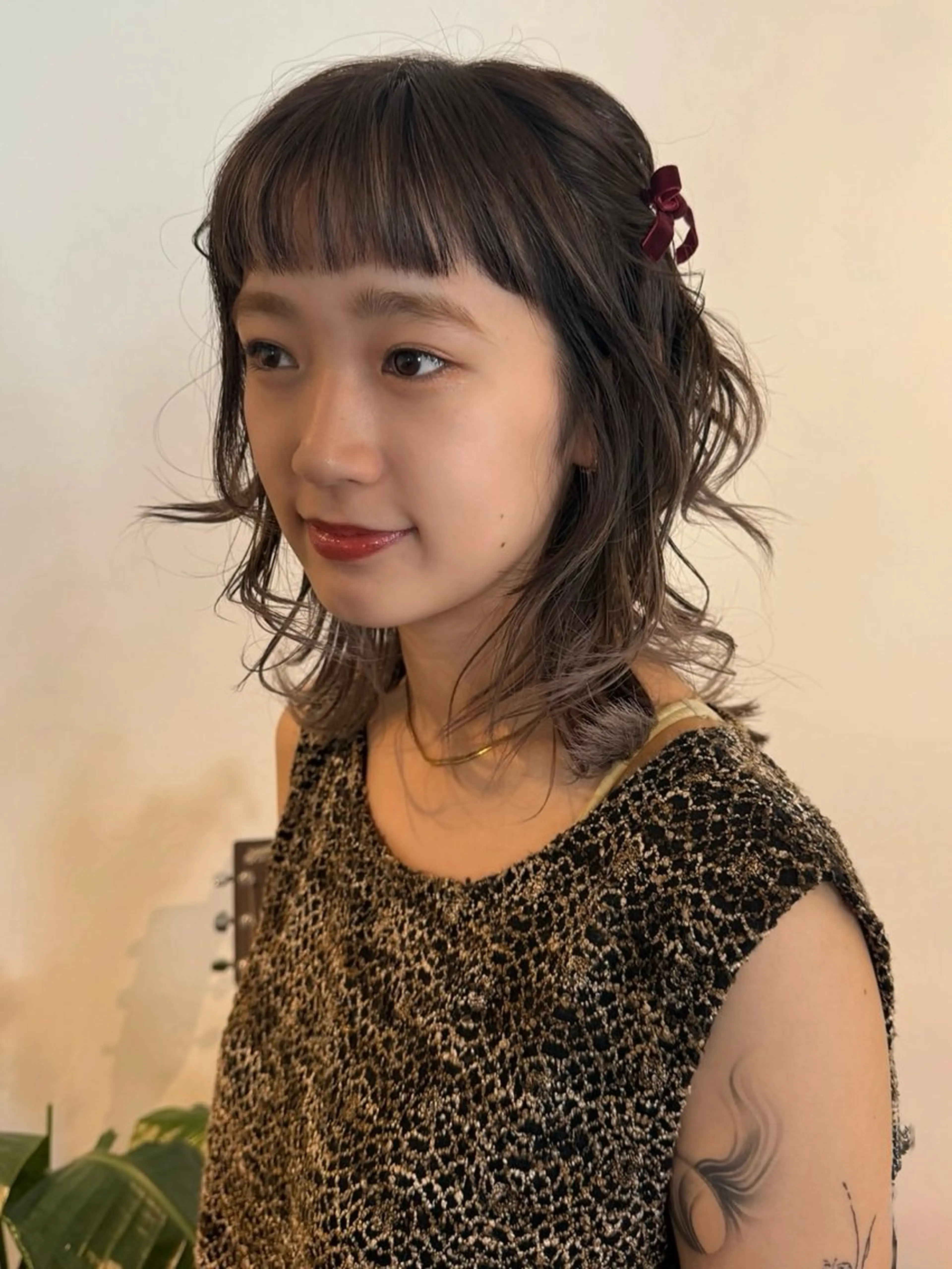 ミディアム カラー ダブルカラー ヘアカラー MELLOW所属・mellow NANAのヘアスタイル