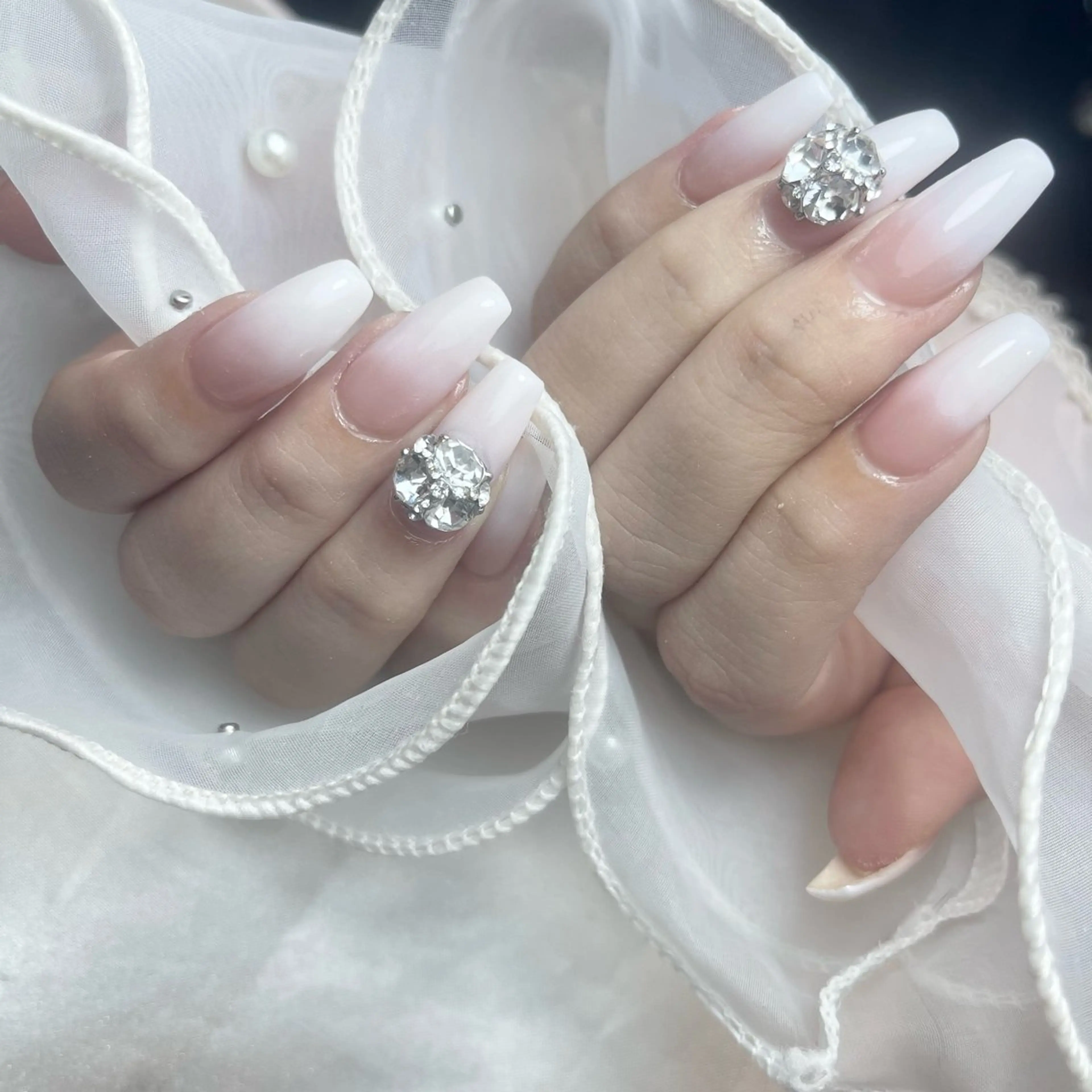 ネイル 冬ネイル クリスマス ハンドネイル salon de Tiara 碧のネイルデザイン