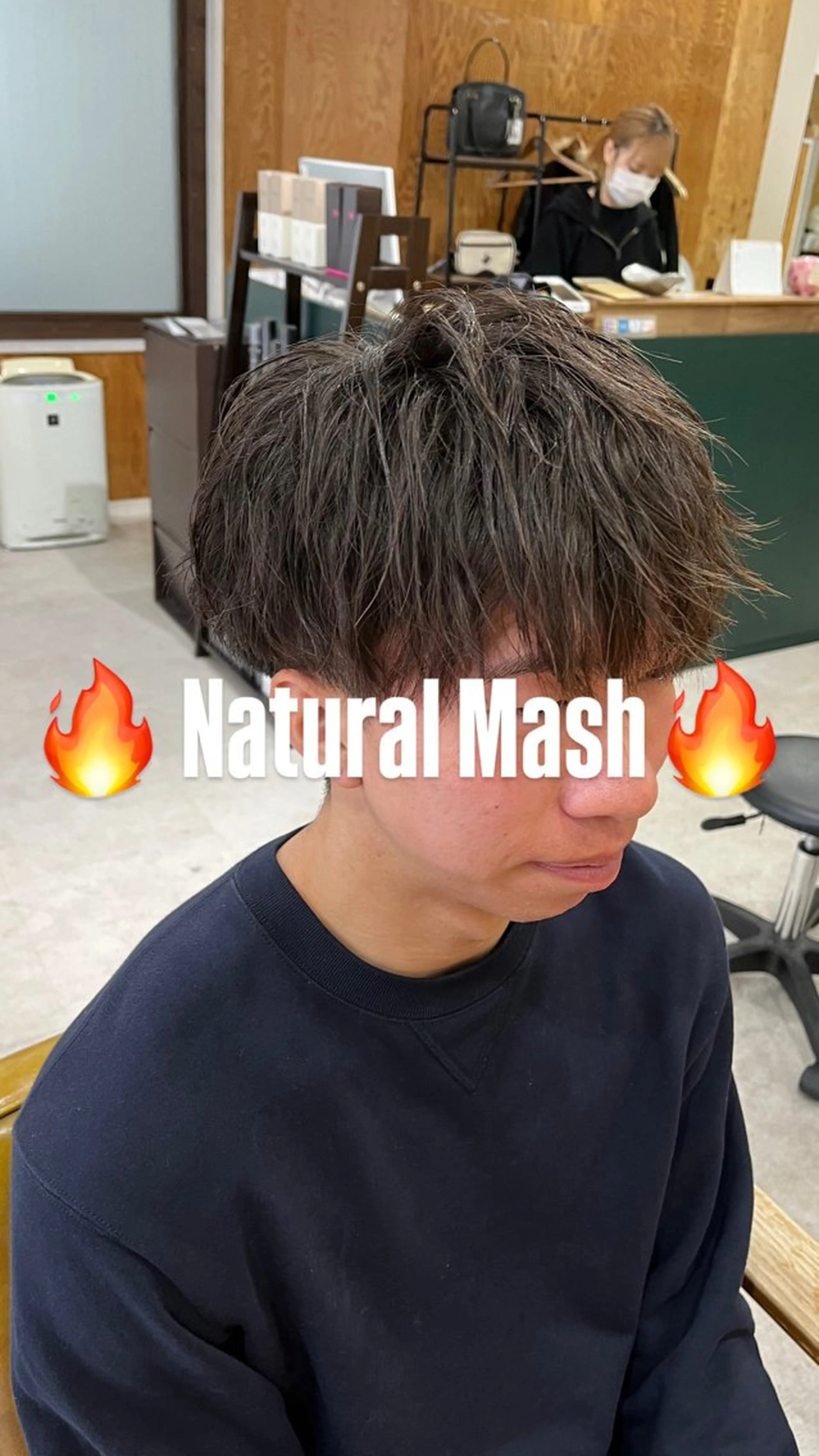 メンズ マッシュ 刈り上げ カット 🔥メンズ特化パーマ /牧野成瀬🔥のヘアスタイル