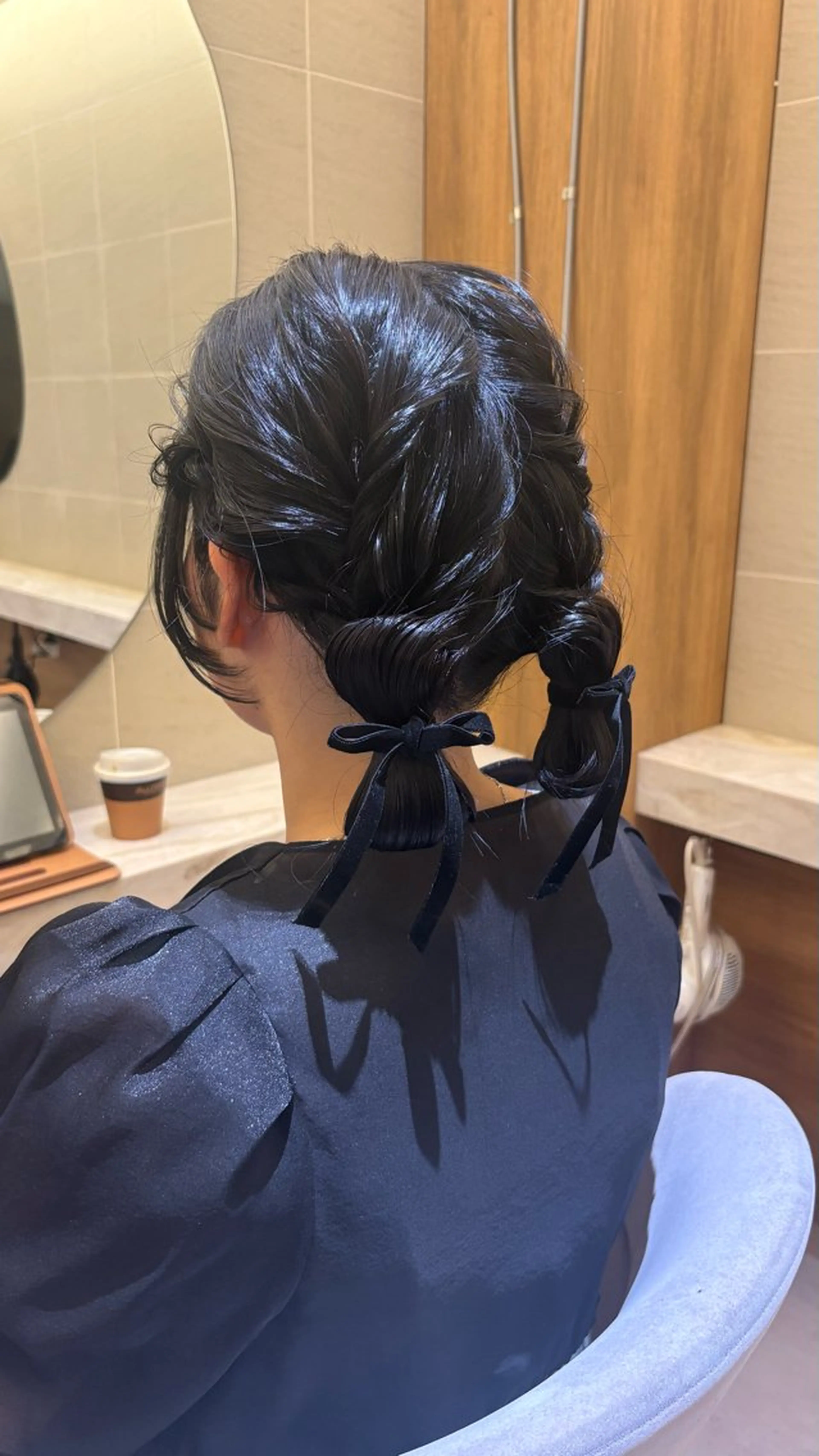 ヘアアレンジ ヘアセット サイトウ ナミ /無料カットモデルのヘアスタイル