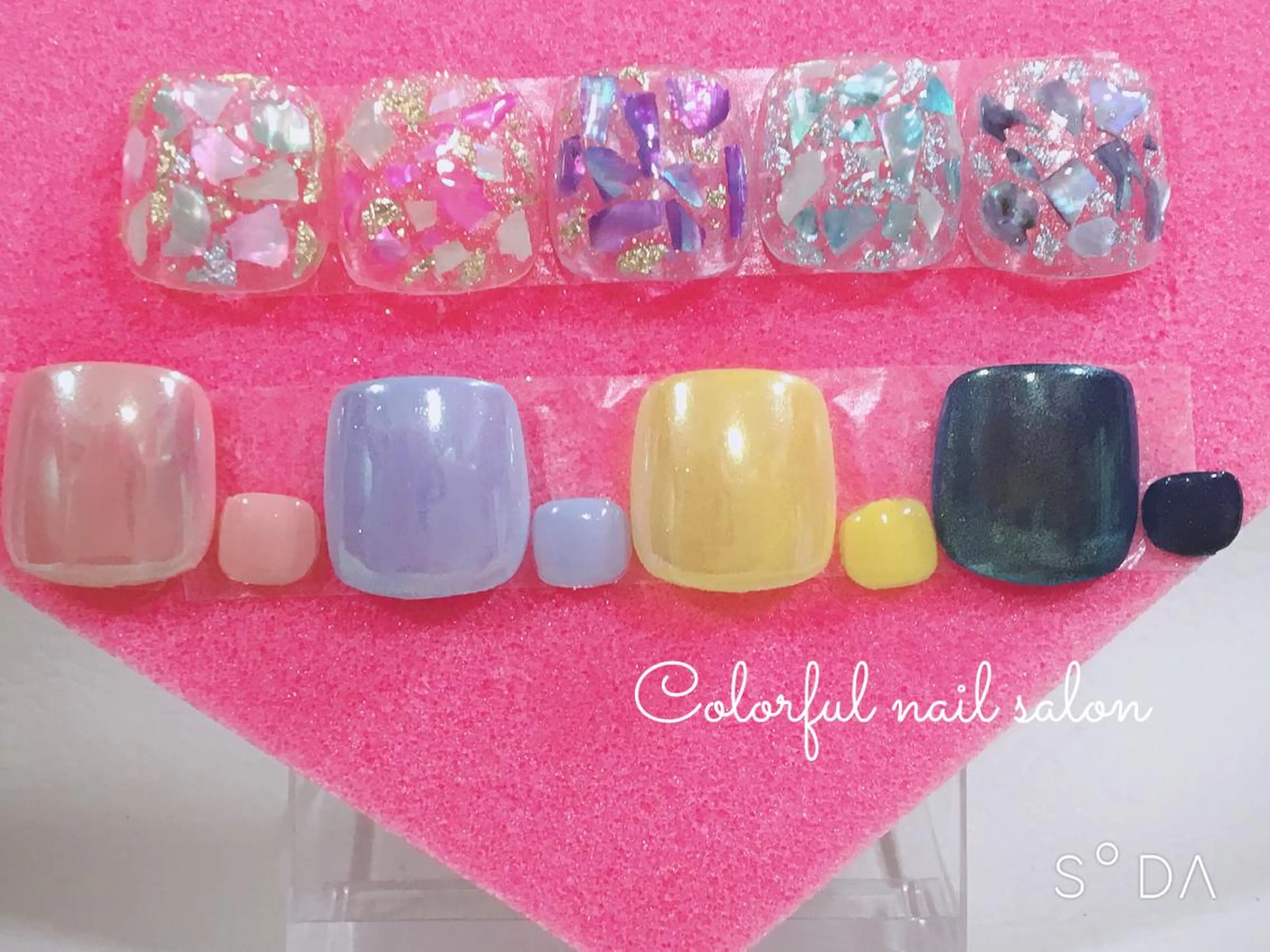 ネイル アートネイル キラキラネイル ミラーネイル le’a所属・Le'a nail&eyesのマツエク・マツパデザイン