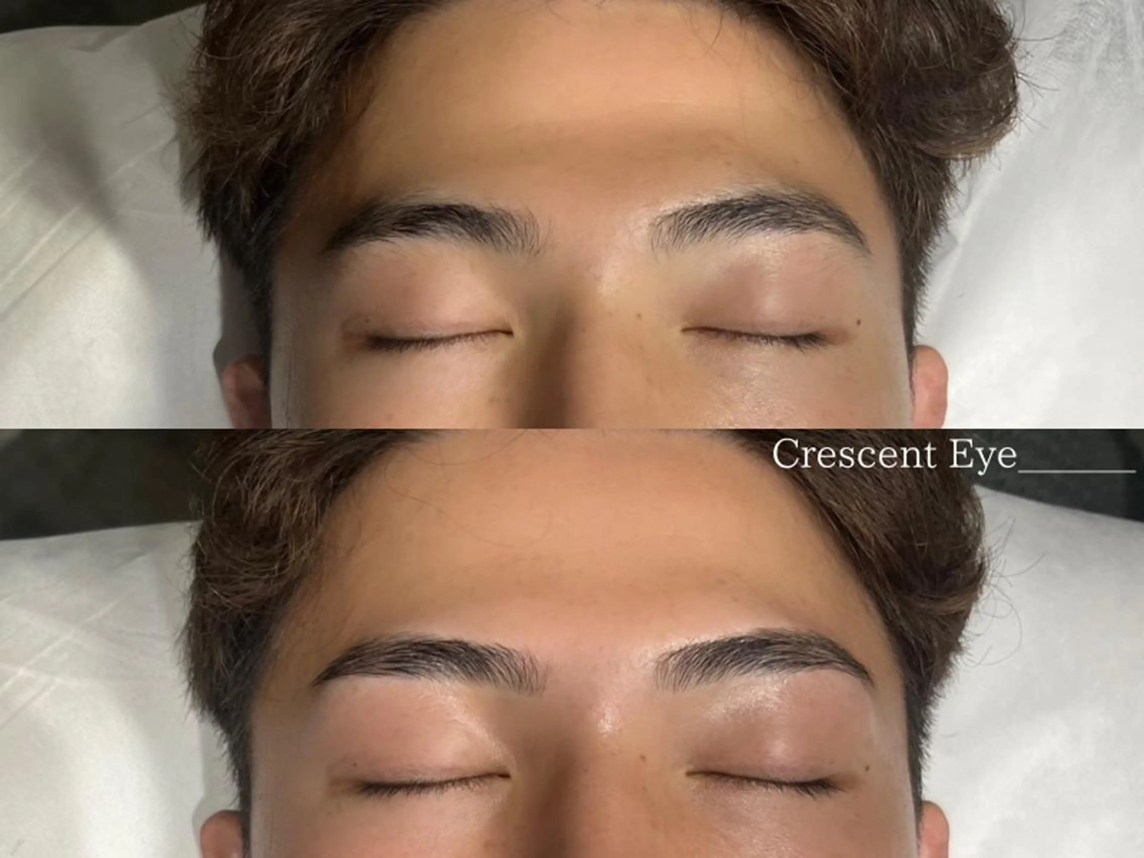 アイブロウ メンズアイブロウ 眉毛ワックス脱毛 Crescent Eye 吉祥寺のマツエク・マツパデザイン