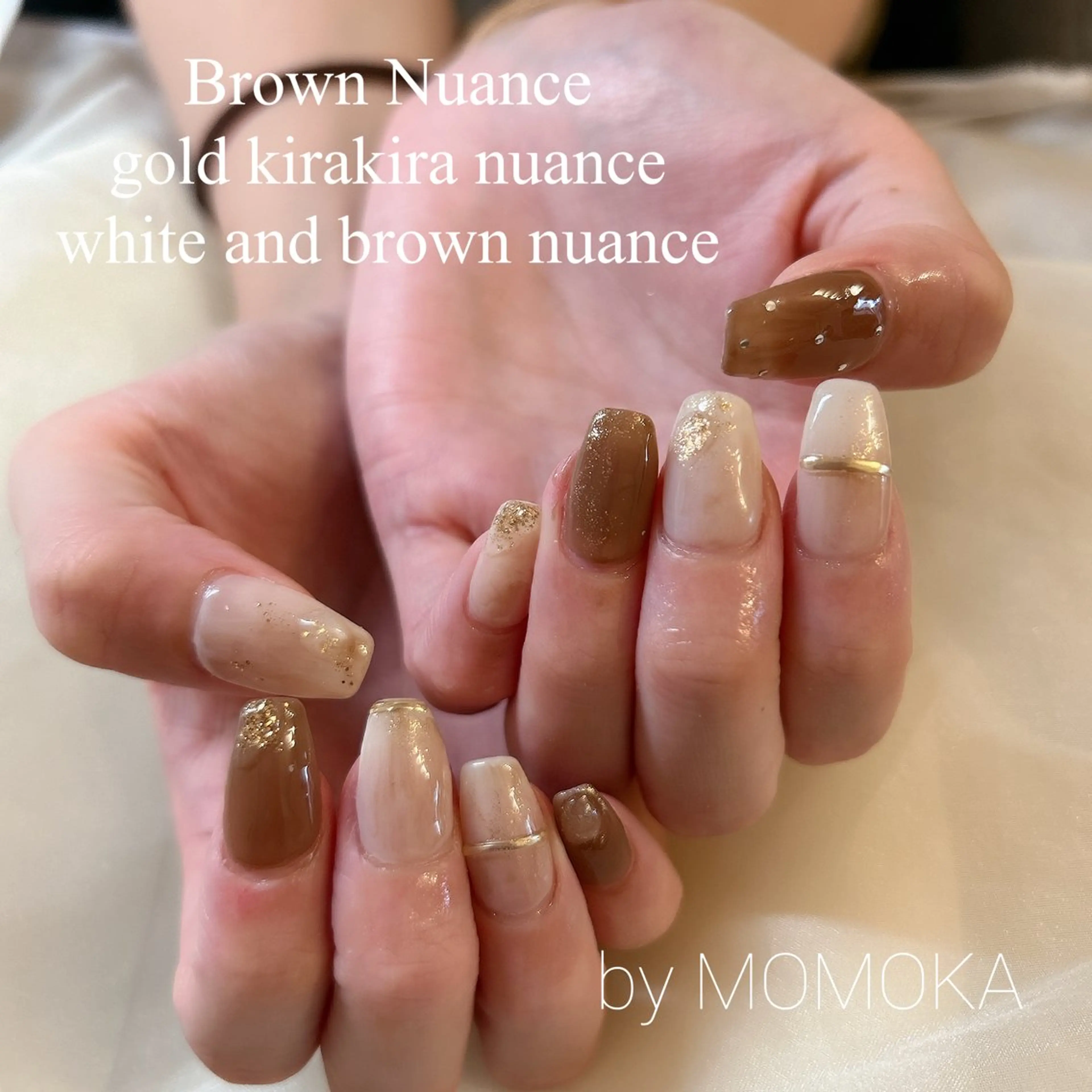 ネイル ミラーネイル ニュアンスネイル ハンドネイル momoka_nails所属・Momo Nailsのネイルデザイン