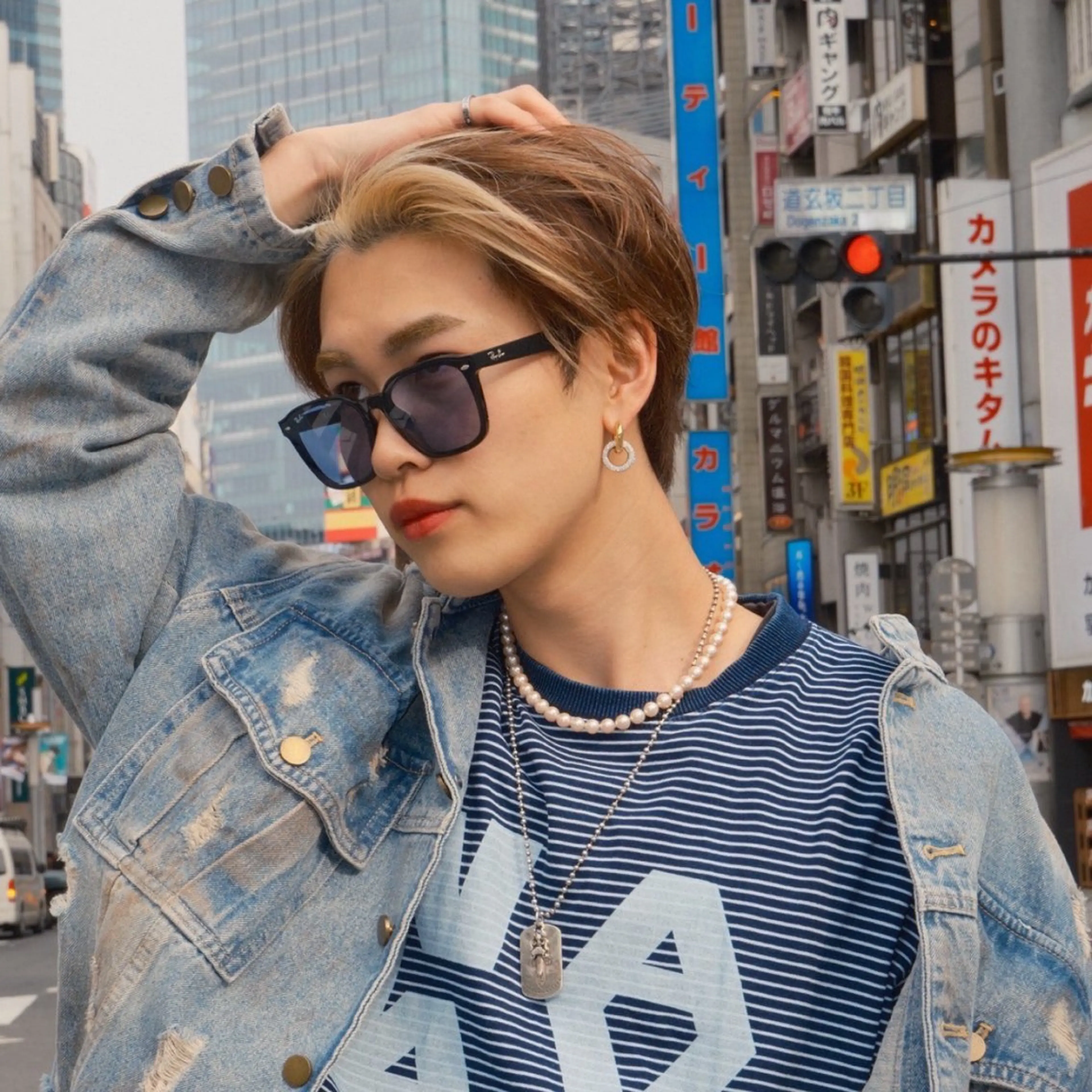 カラー メンズ ヘアカラー 💙垢抜け/モテヘア KEISHO🩶のヘアスタイル