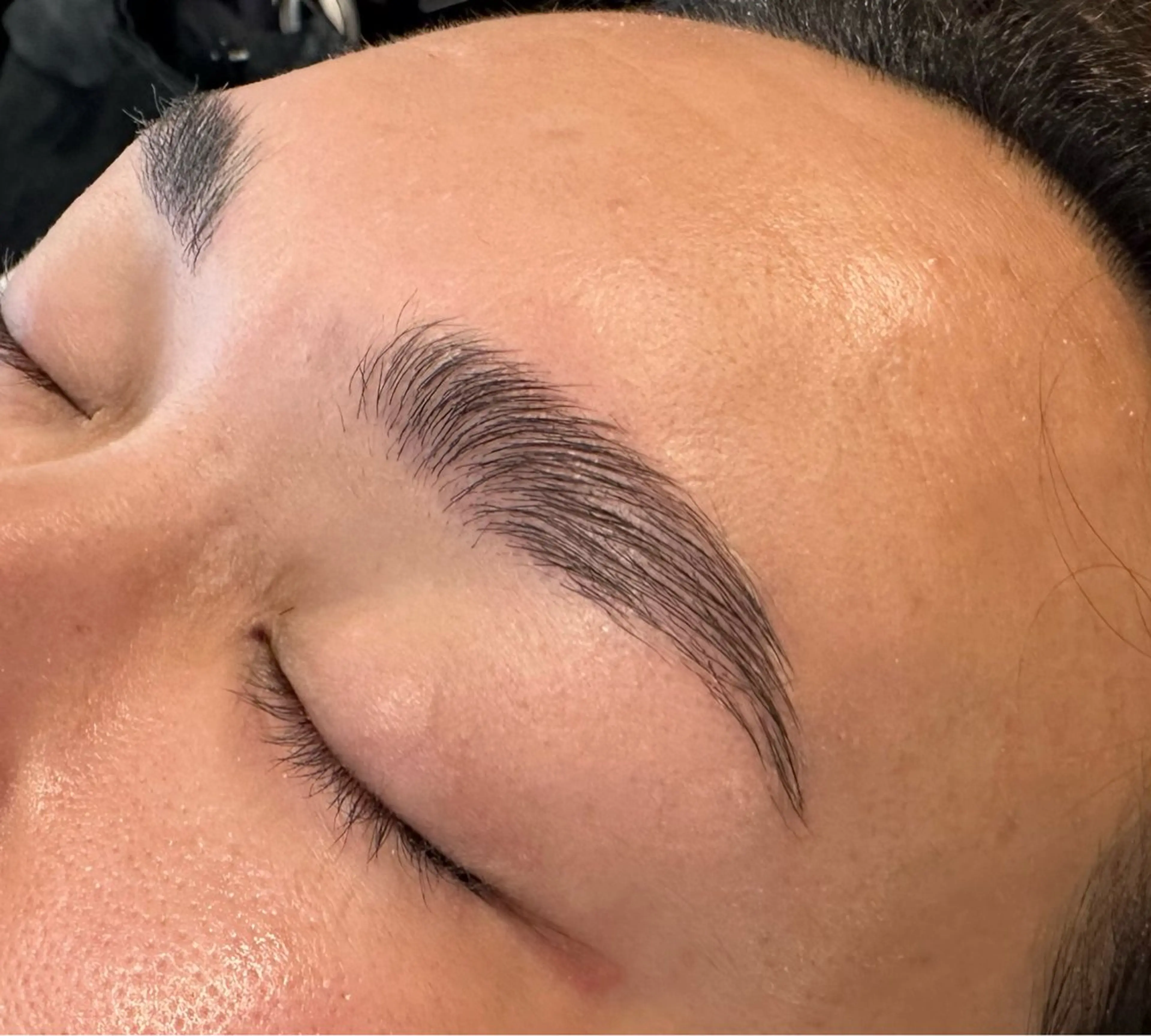眉wax脱毛の写真