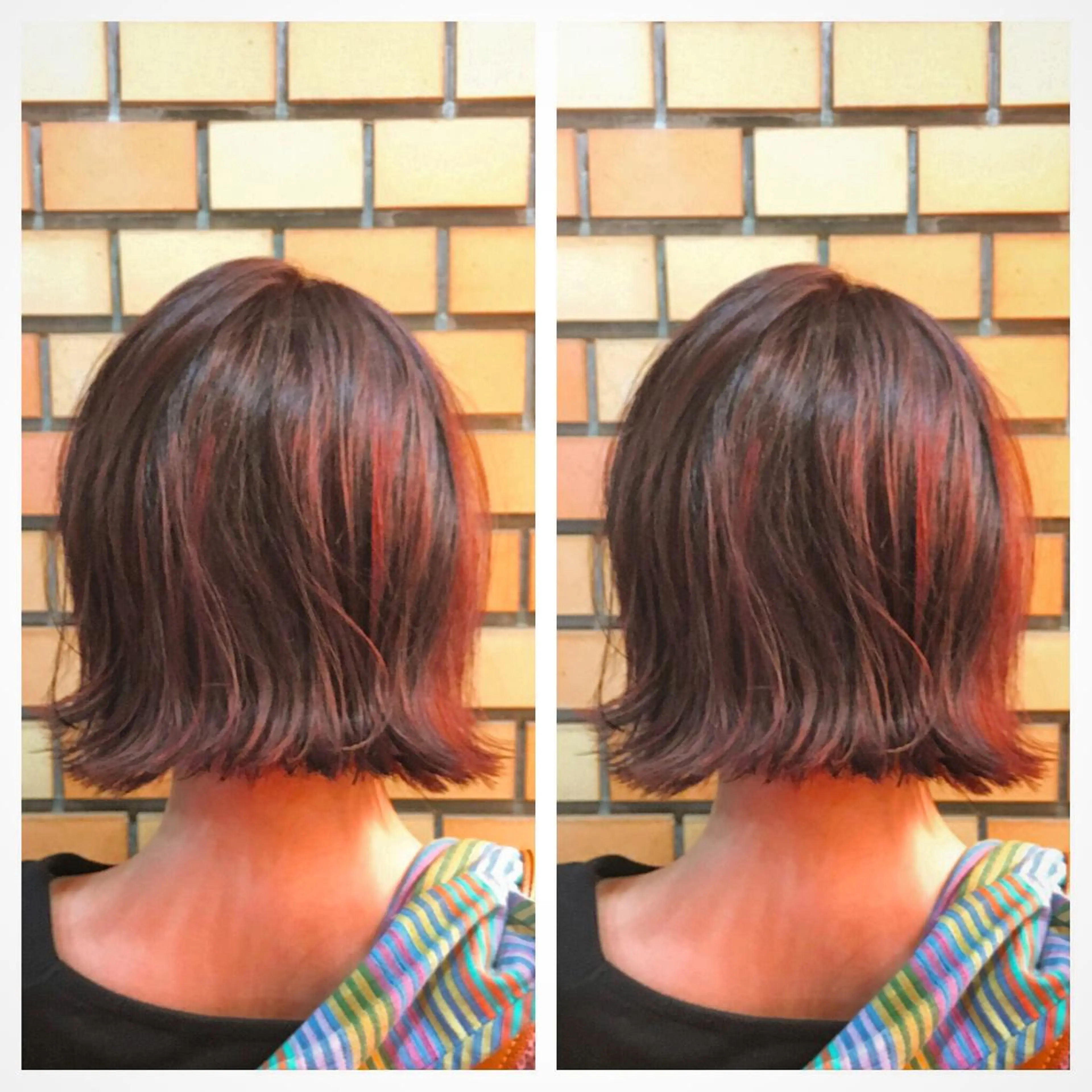 ショート カラー ブリーチ サトウ レンマのヘアスタイル