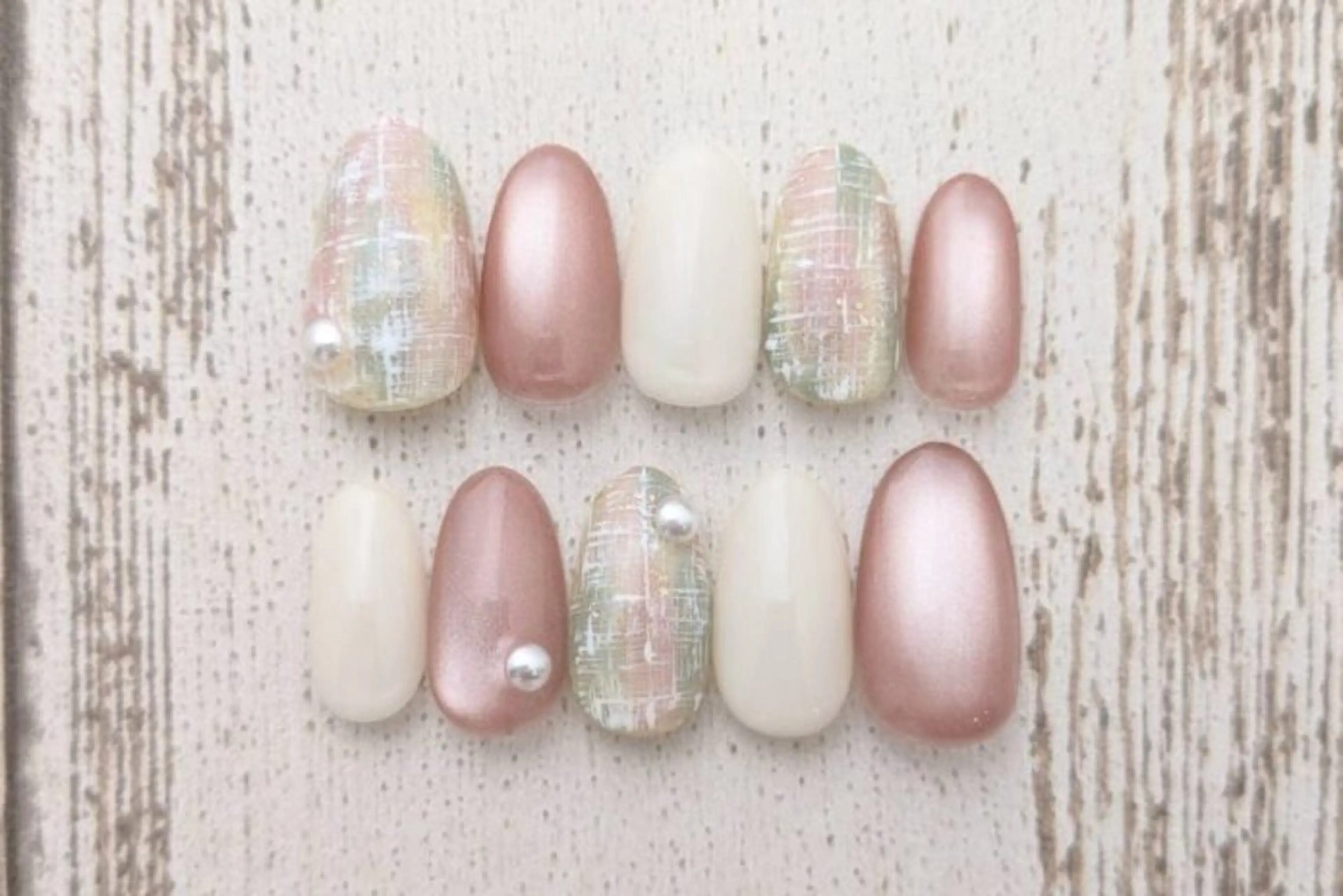 デザイン練習モデル💅（スナップフォトのデザイン）　オフなしの写真