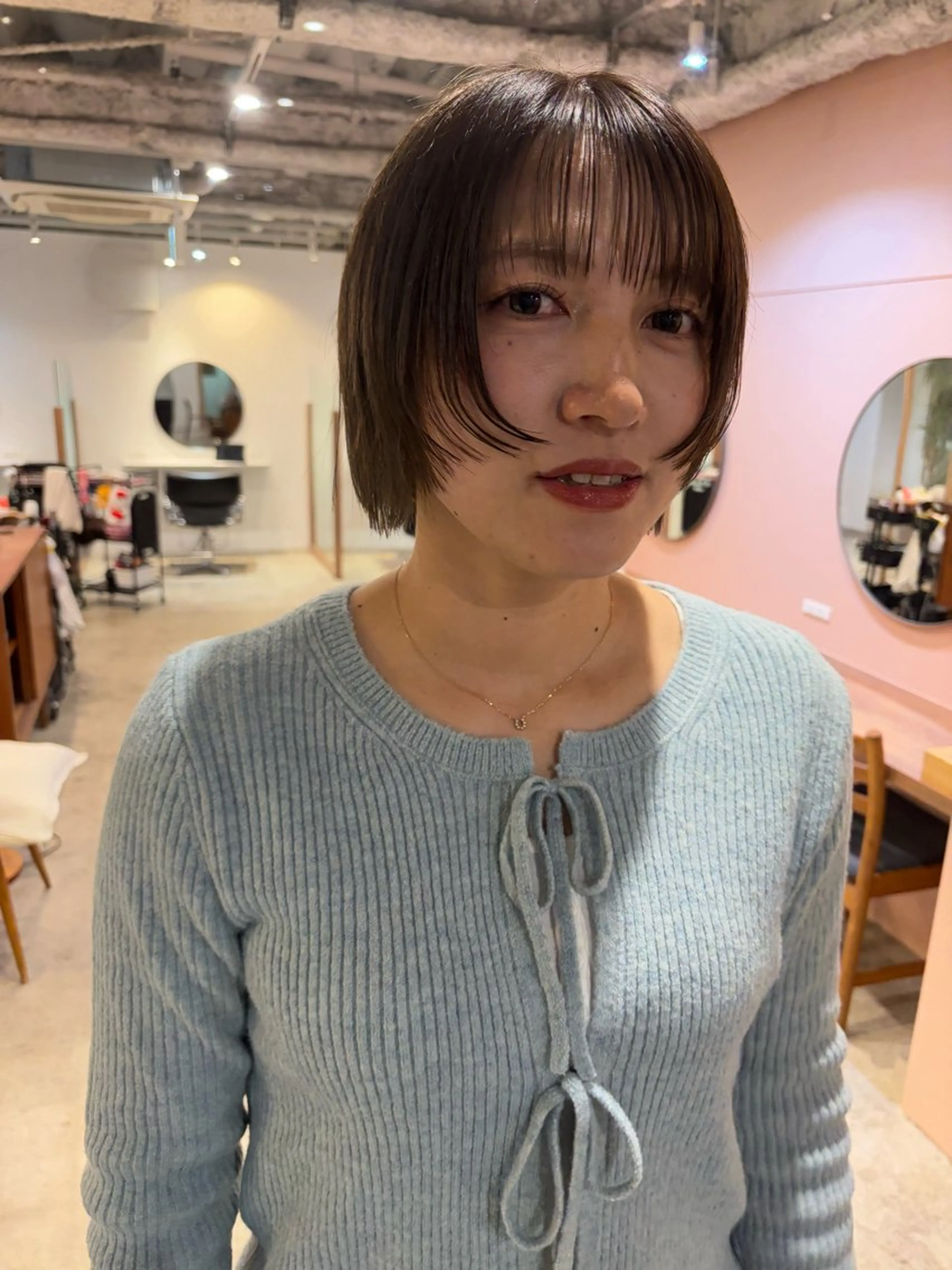 ショート カラー カット ヘアカラー トリートメント Hayashi Shioriのヘアスタイル