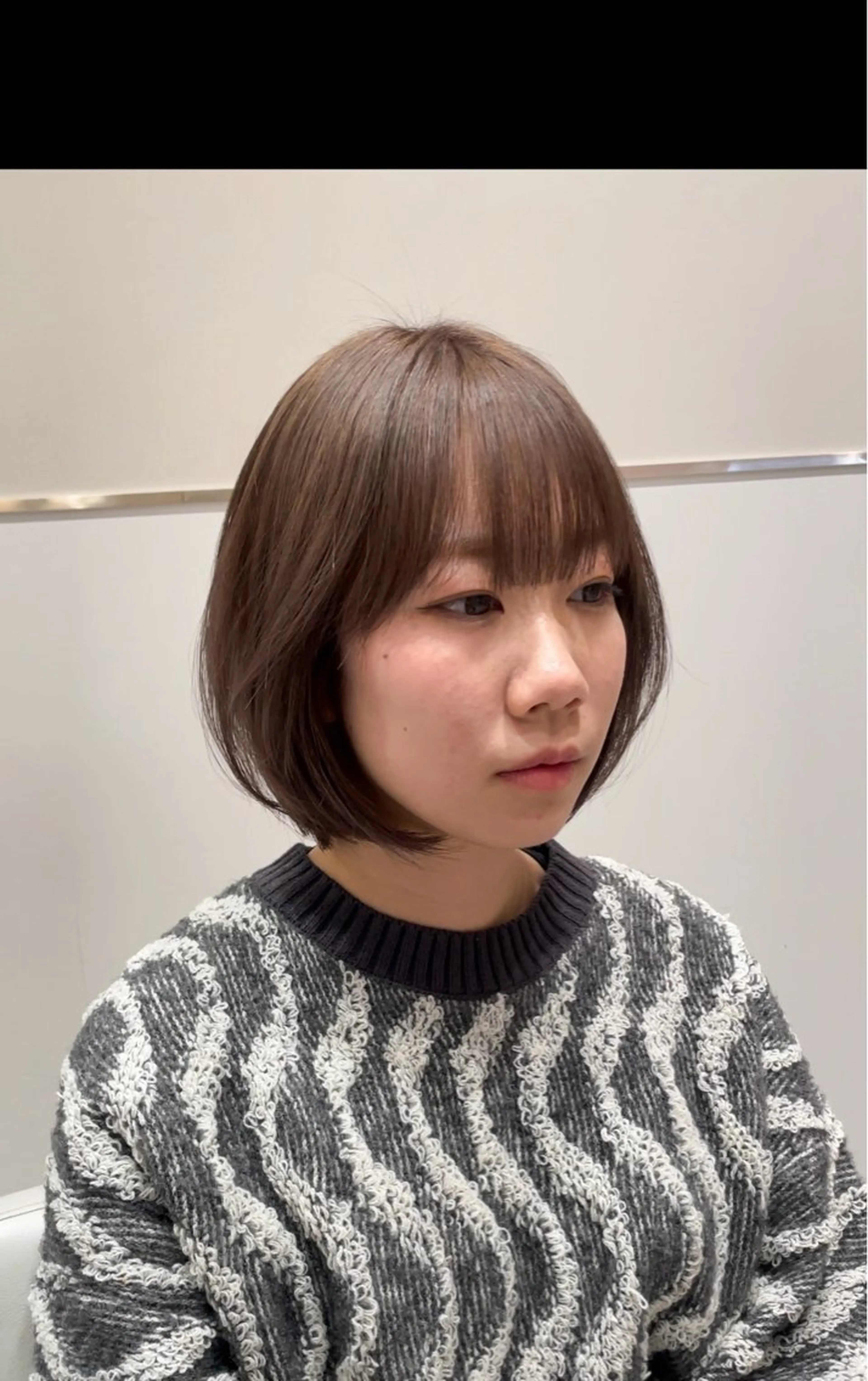 ショート くびれショート/パー マ/🐬永井瑠栞🐬のヘアスタイル