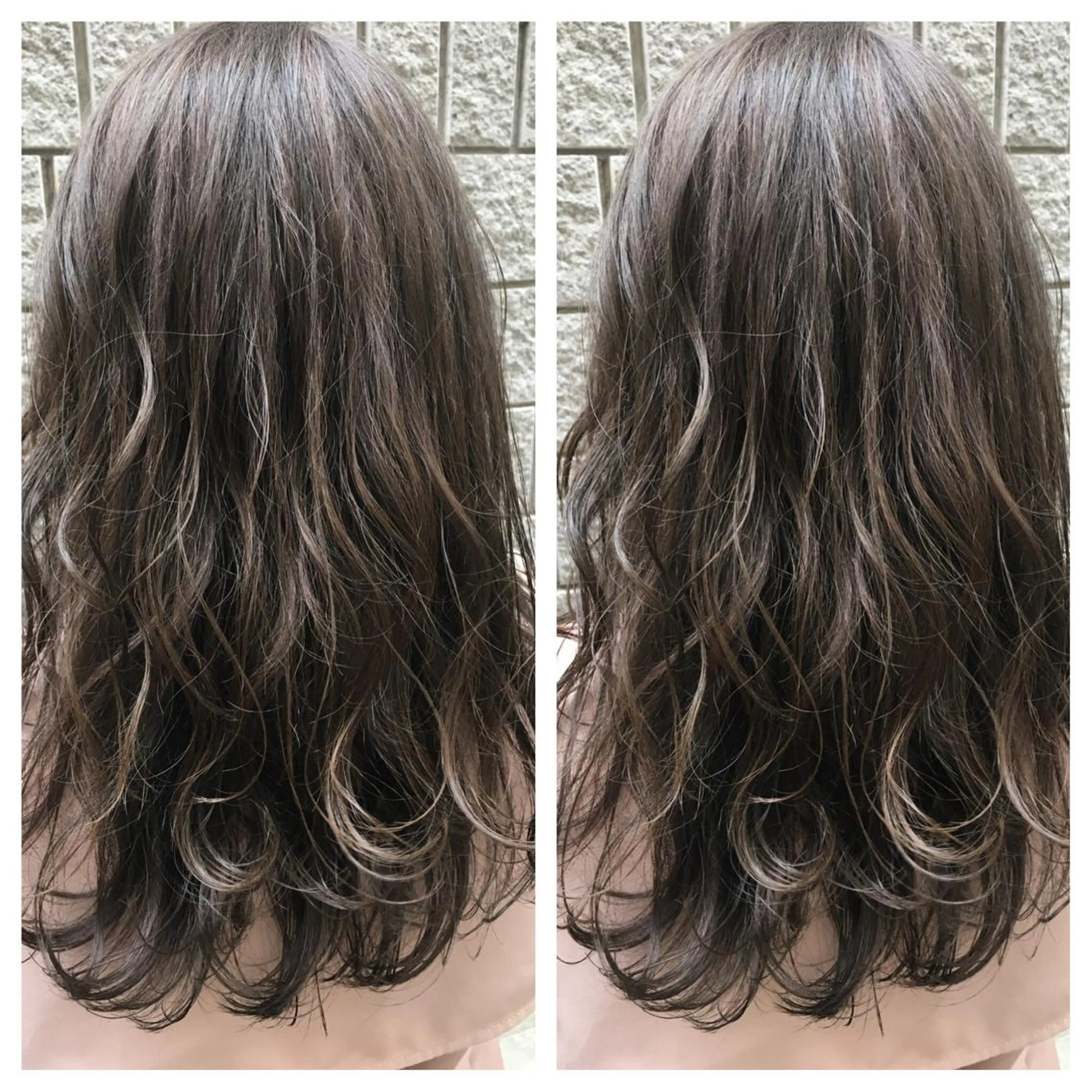 セミロング カラー 外国人風カラー サトウ レンマのヘアスタイル