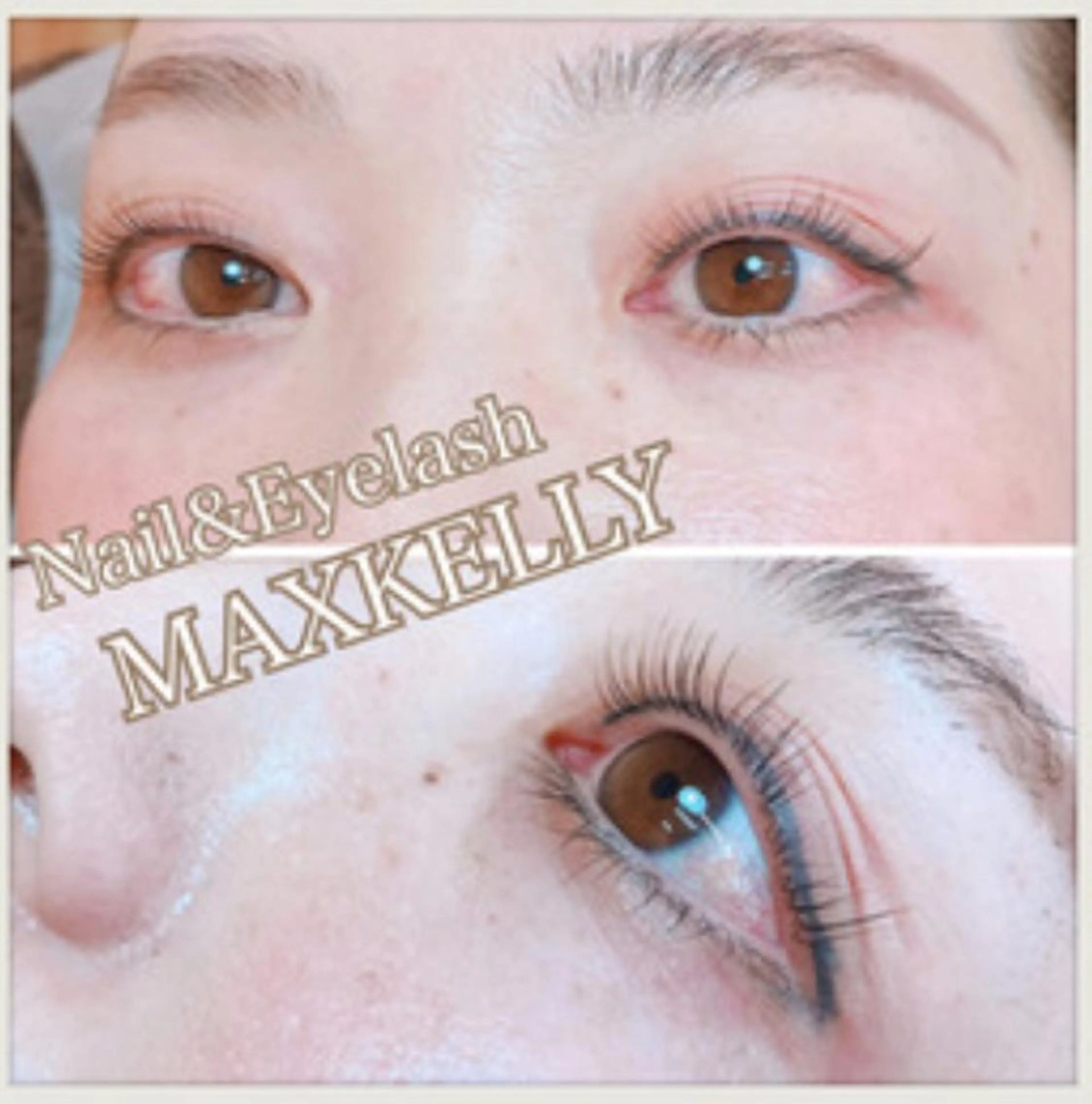 マツエク・マツパ 神戸MAX KELLY所属・w Chisatoのマツエク・マツパデザイン