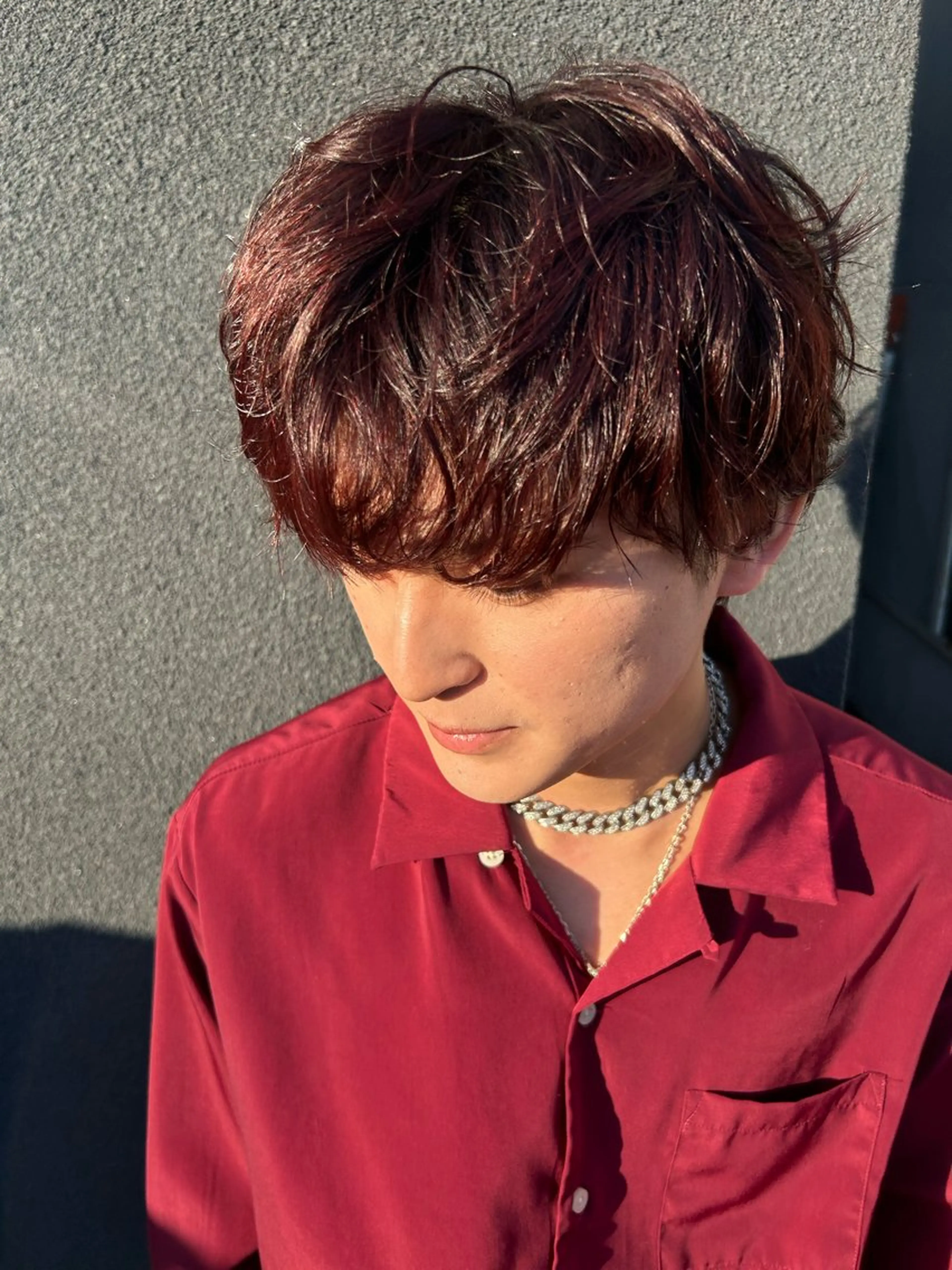 パーマ メンズ SHIHO 《BASE.》のヘアスタイル