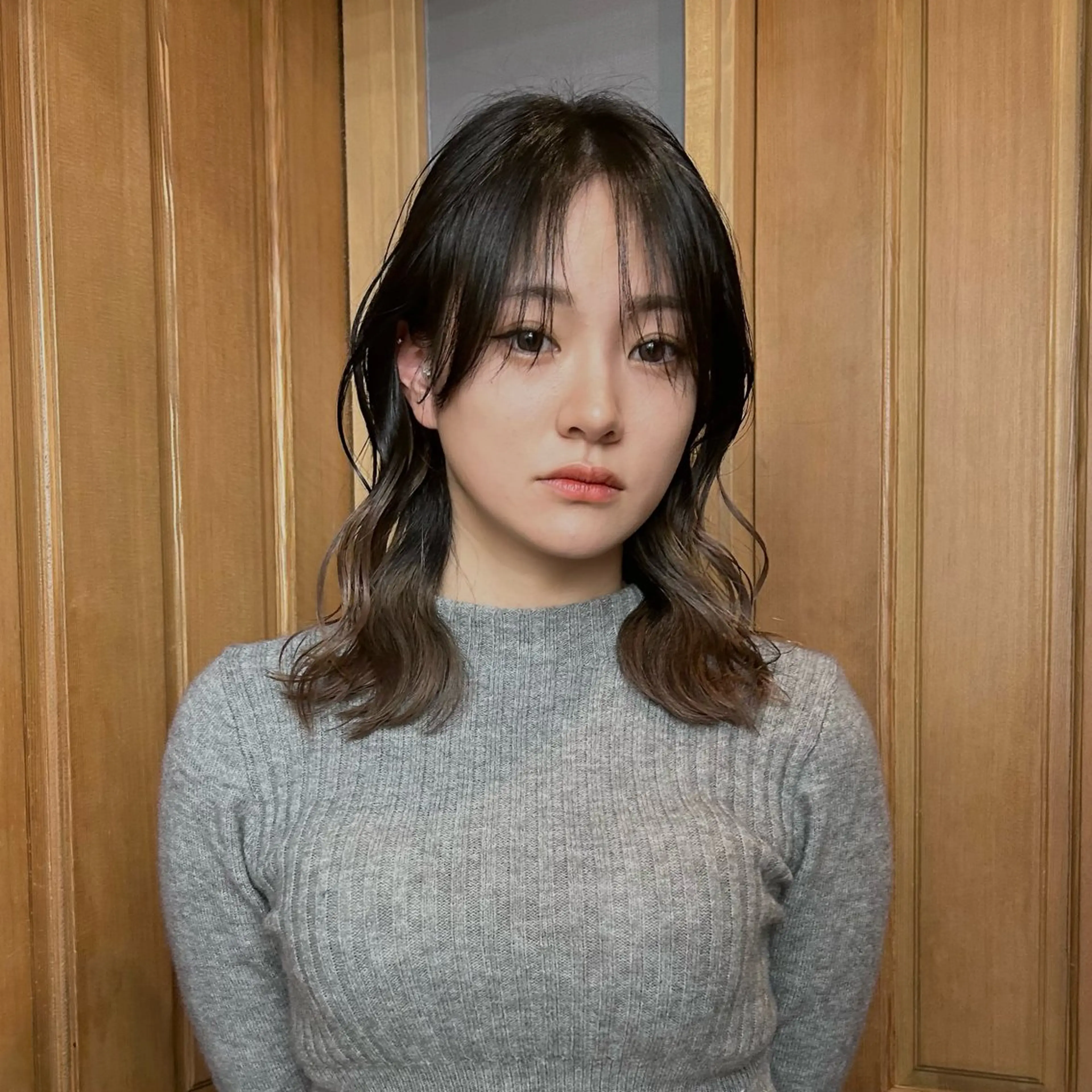 【12月限定無料🎀】似合わせミディアムcut+うる艶トリートメント💗の写真