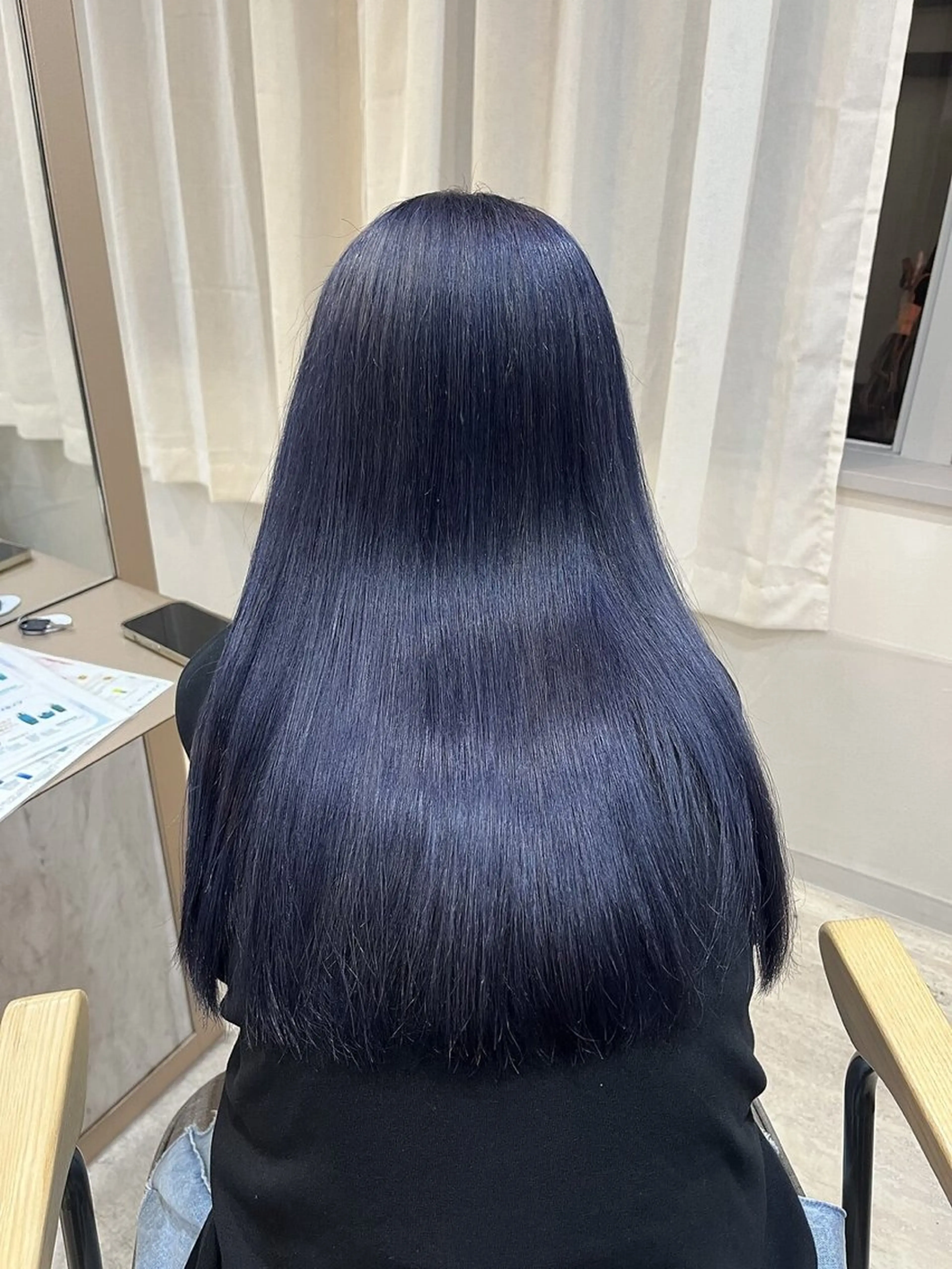 ロング カラー elubylovis mana💜のヘアスタイル