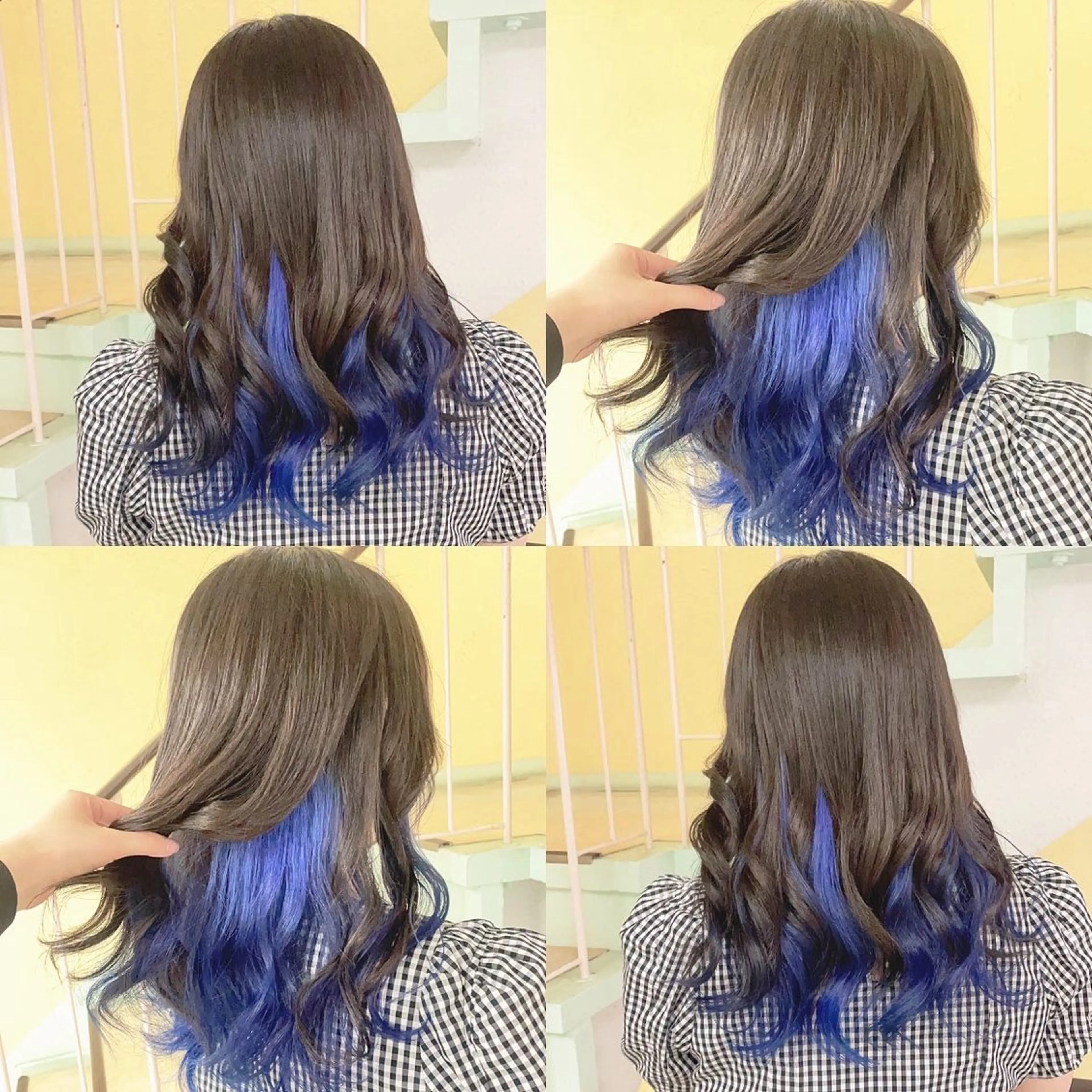 カラー ヘアカラー トリートメント 渋谷:インナーカラー ／🍒エリカ🍒のヘアスタイル