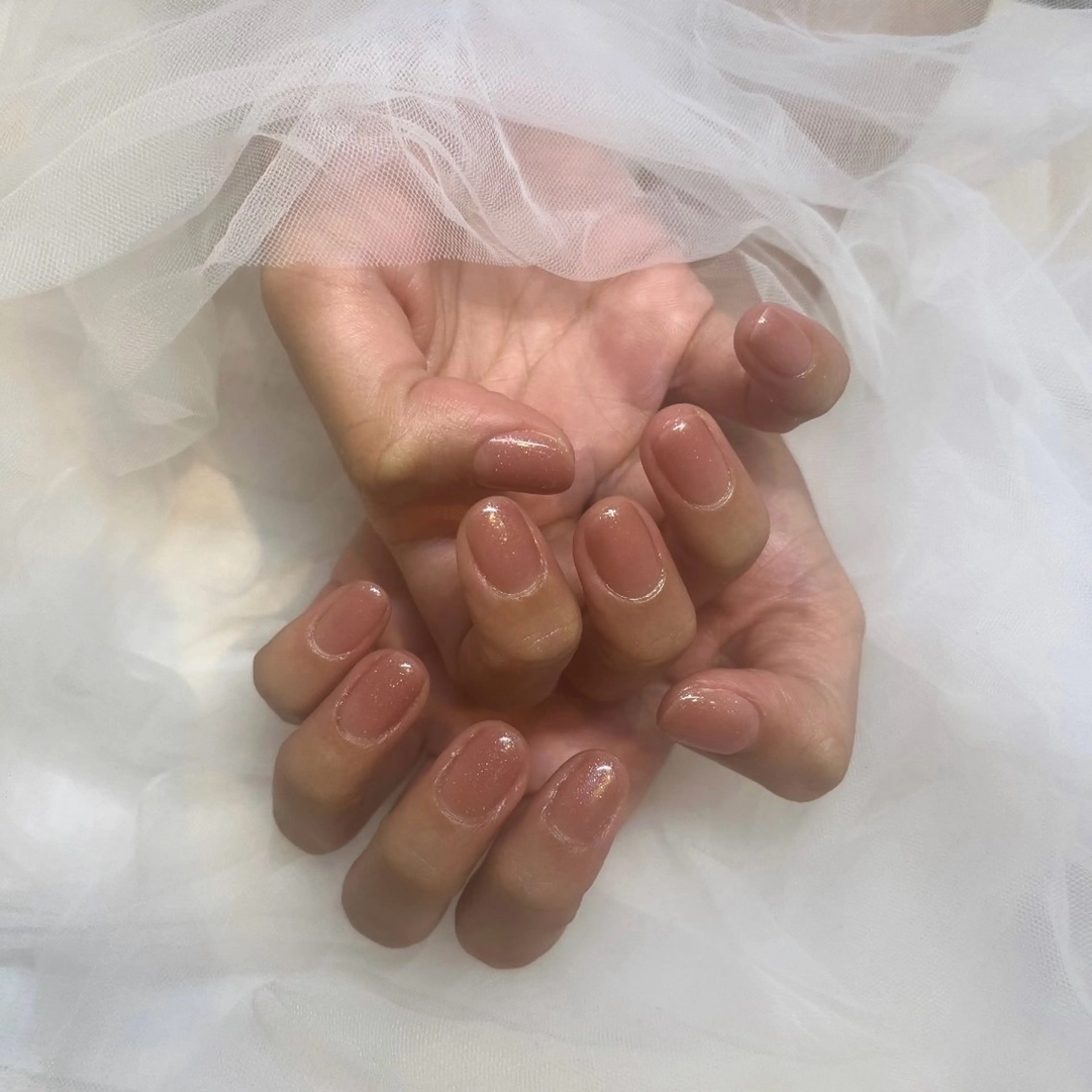 【ハンド】ボトルジェルネイルワンカラー(オフ込)の写真