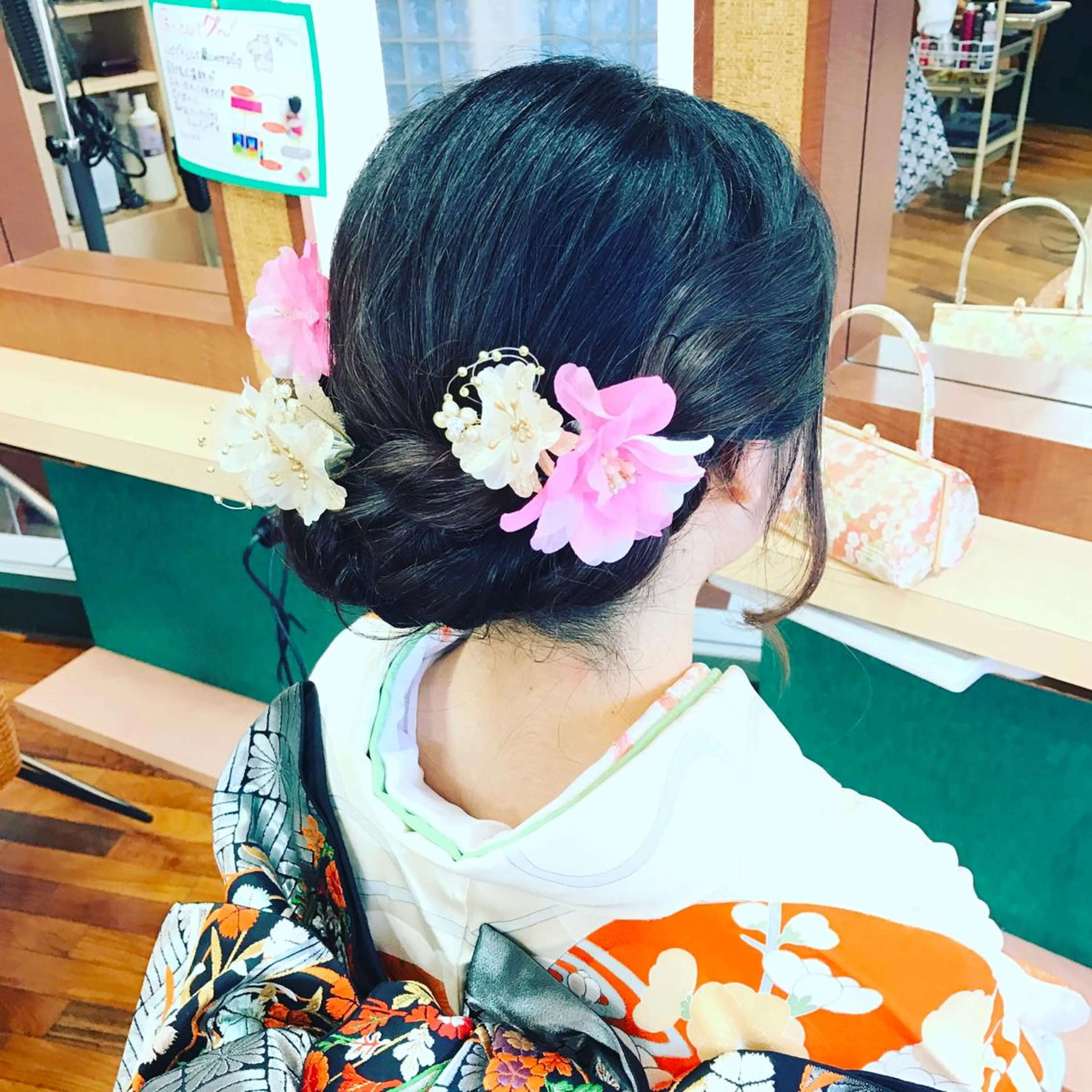 ヘアアレンジ 成人式 PANOLA所属・加藤 理沙のヘアスタイル