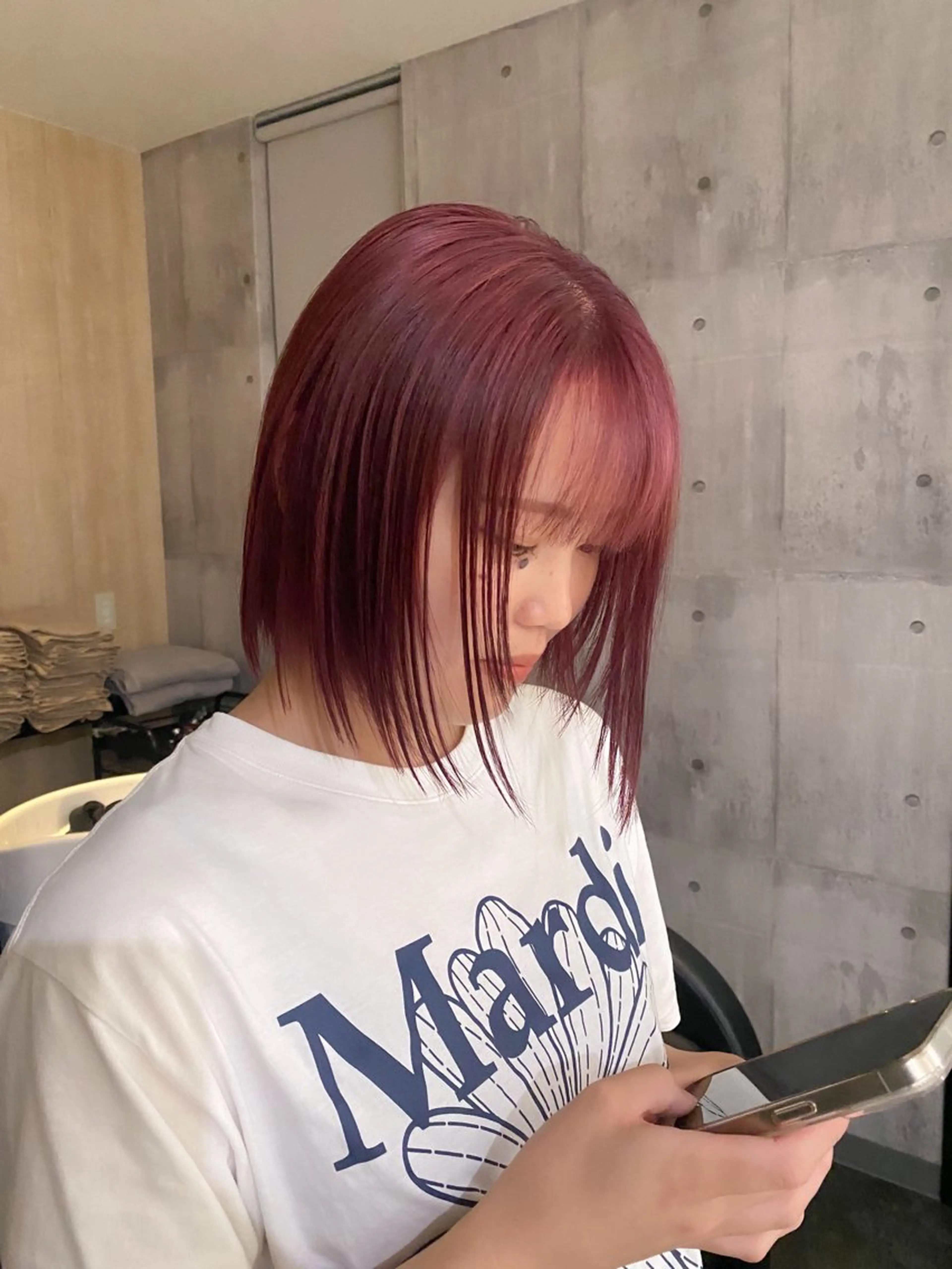 ショート カラー ヘアカラー MaisonINE所属・ブリーチカラー✨ /kanaのヘアスタイル