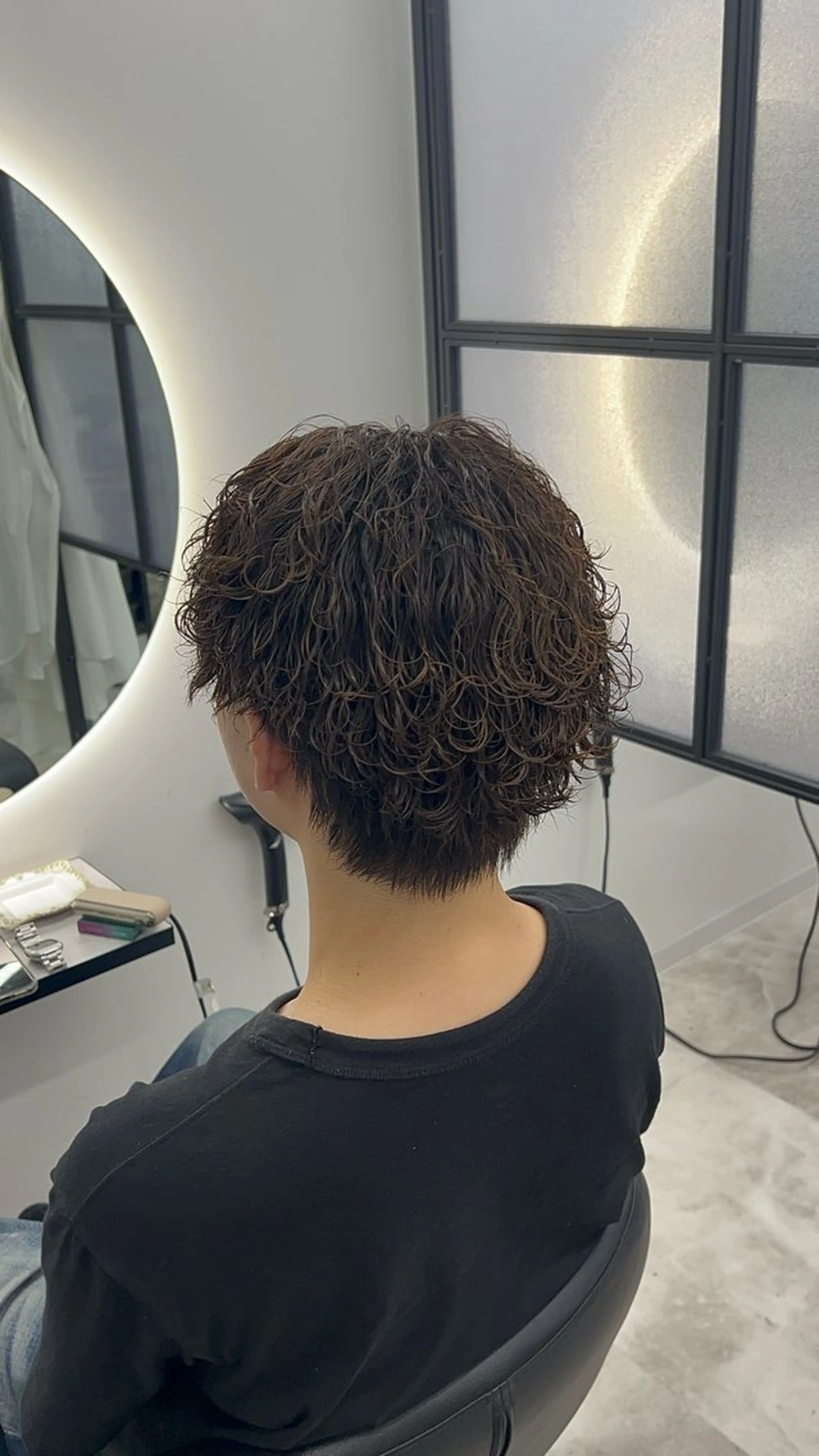 メンズ カット パーマ ✨パーマ×ハイトーン Futo✨のヘアスタイル
