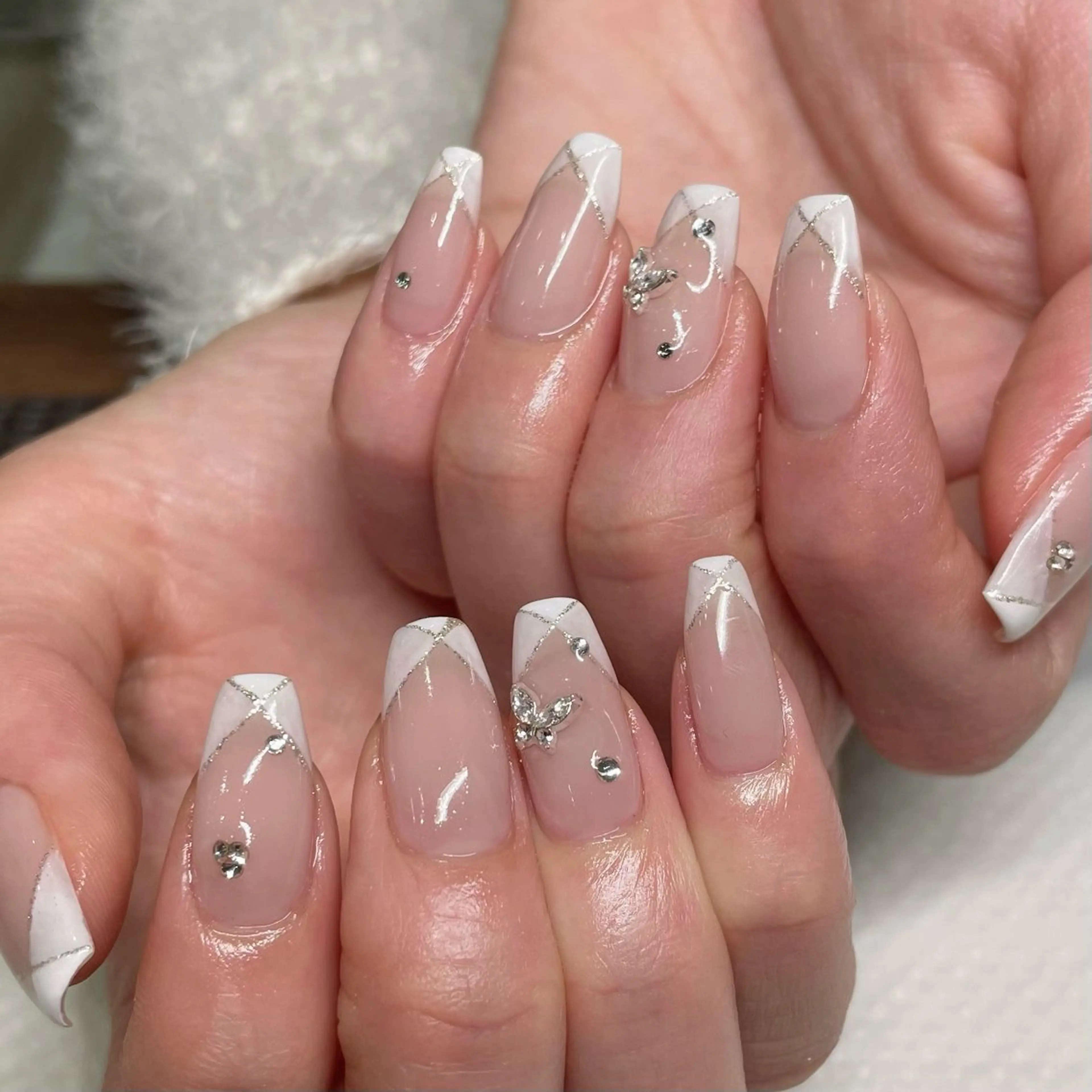 ネイル フレンチネイル ハンドネイル Ricnail☾ ayanoのネイルデザイン