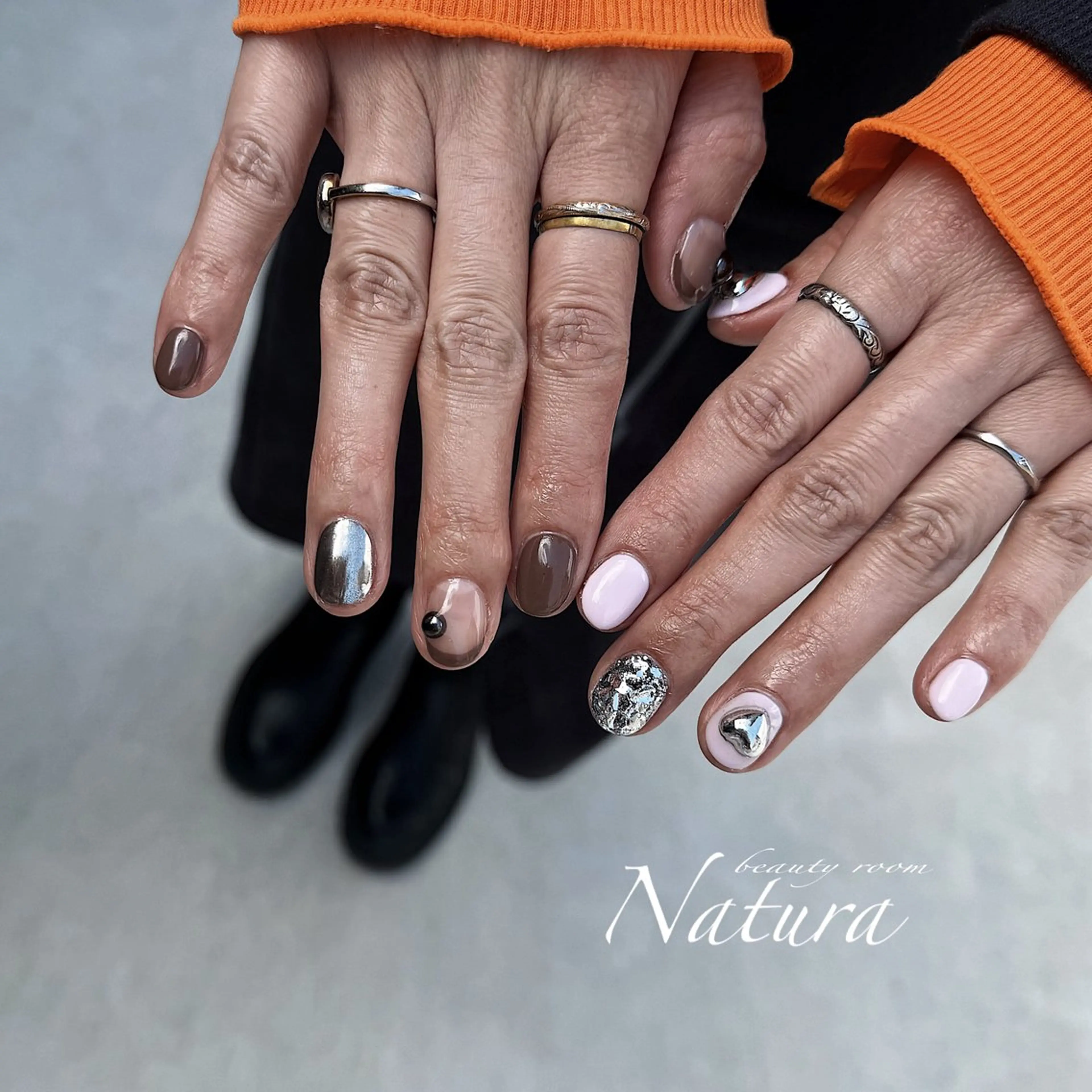 ネイル ハンドネイル beautyroom Naturaのネイルデザイン