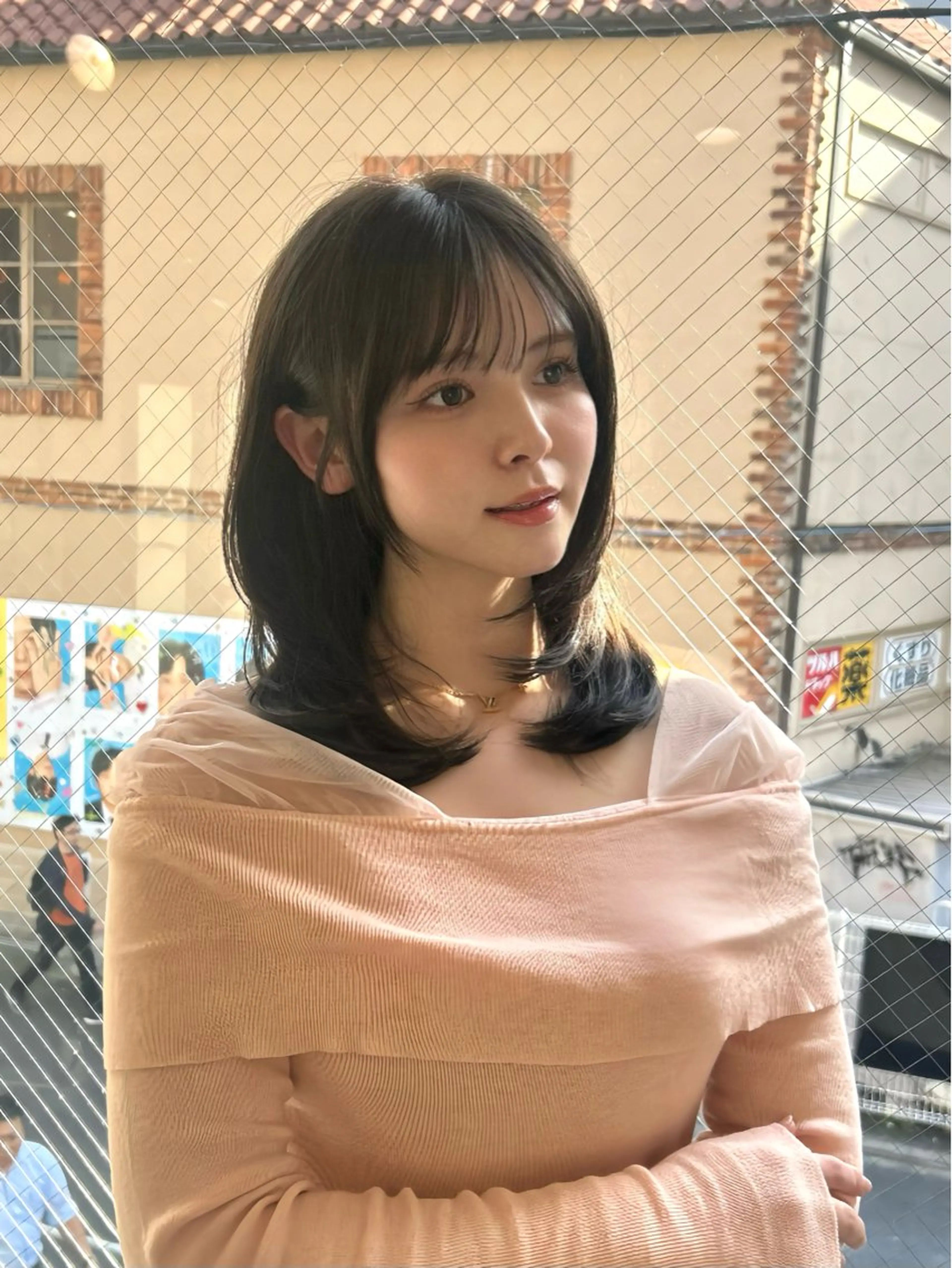 カラー グレージュ オリーブグレージュ オリーブグレー 二宮 陽太のヘアスタイル