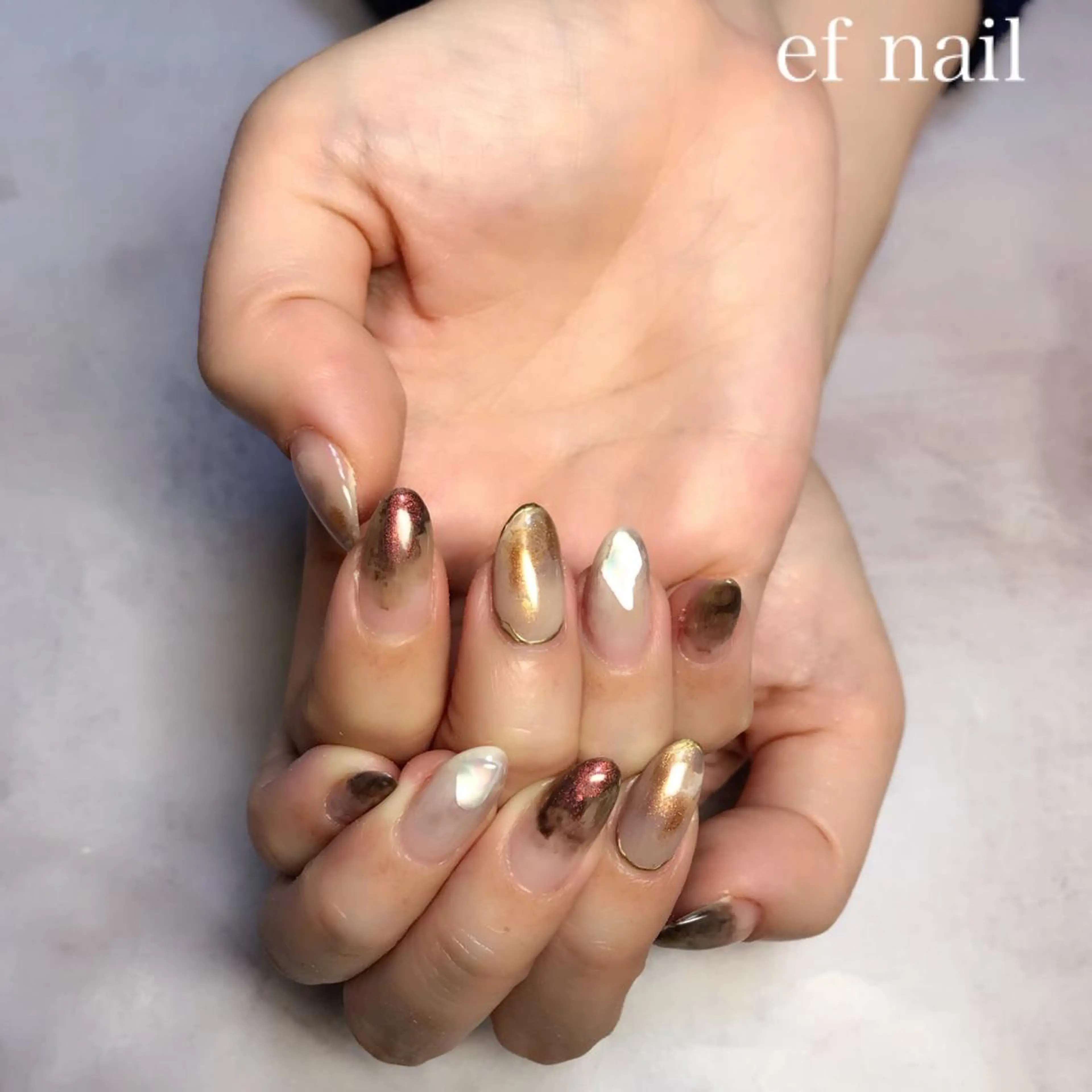 ネイル ハンドネイル ef nailのネイルデザイン