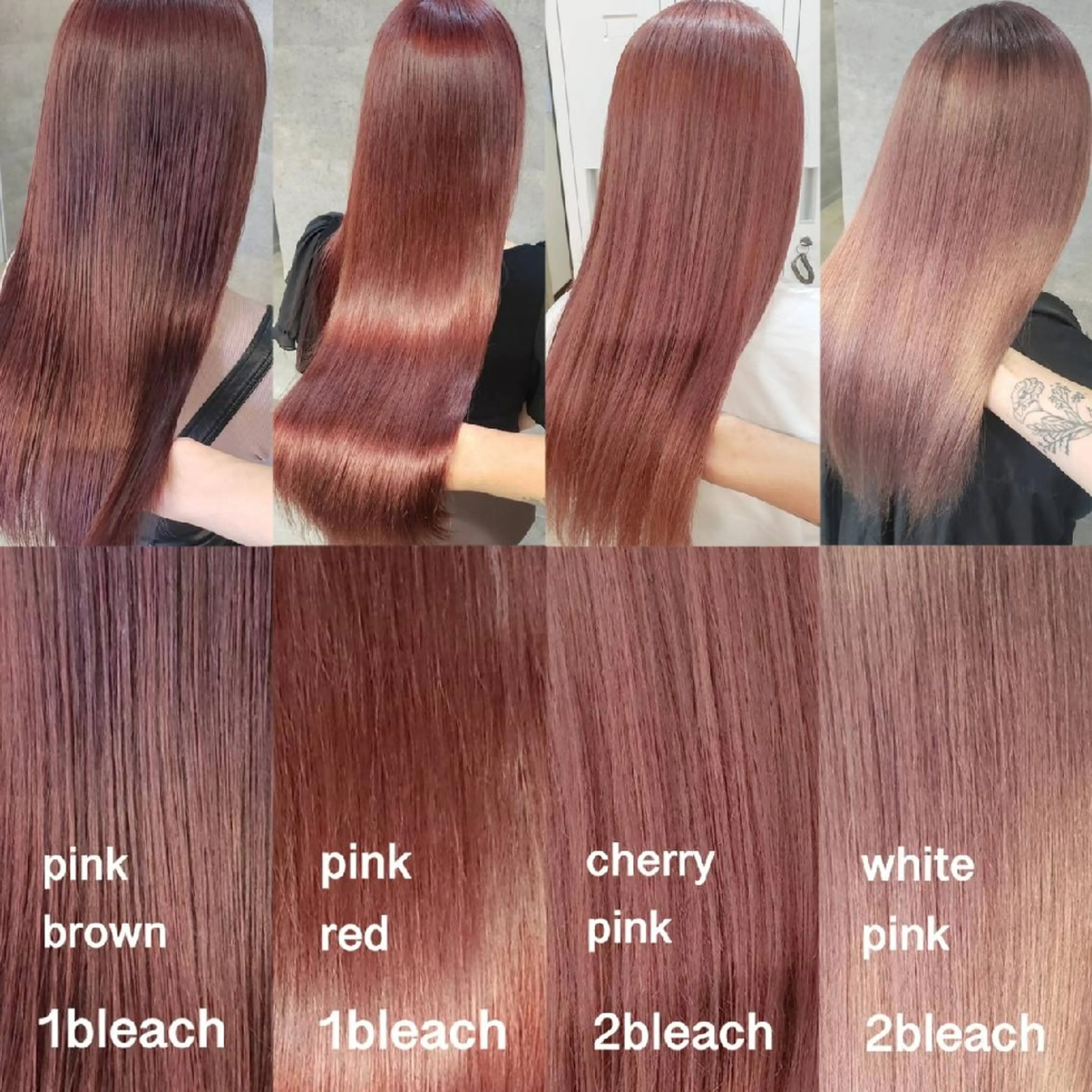 ロング カラー ブリーチ ピンクカラー カット ヘアカラー トリートメント ミルクティー特化 🌈島内　琢真🌈のヘアスタイル