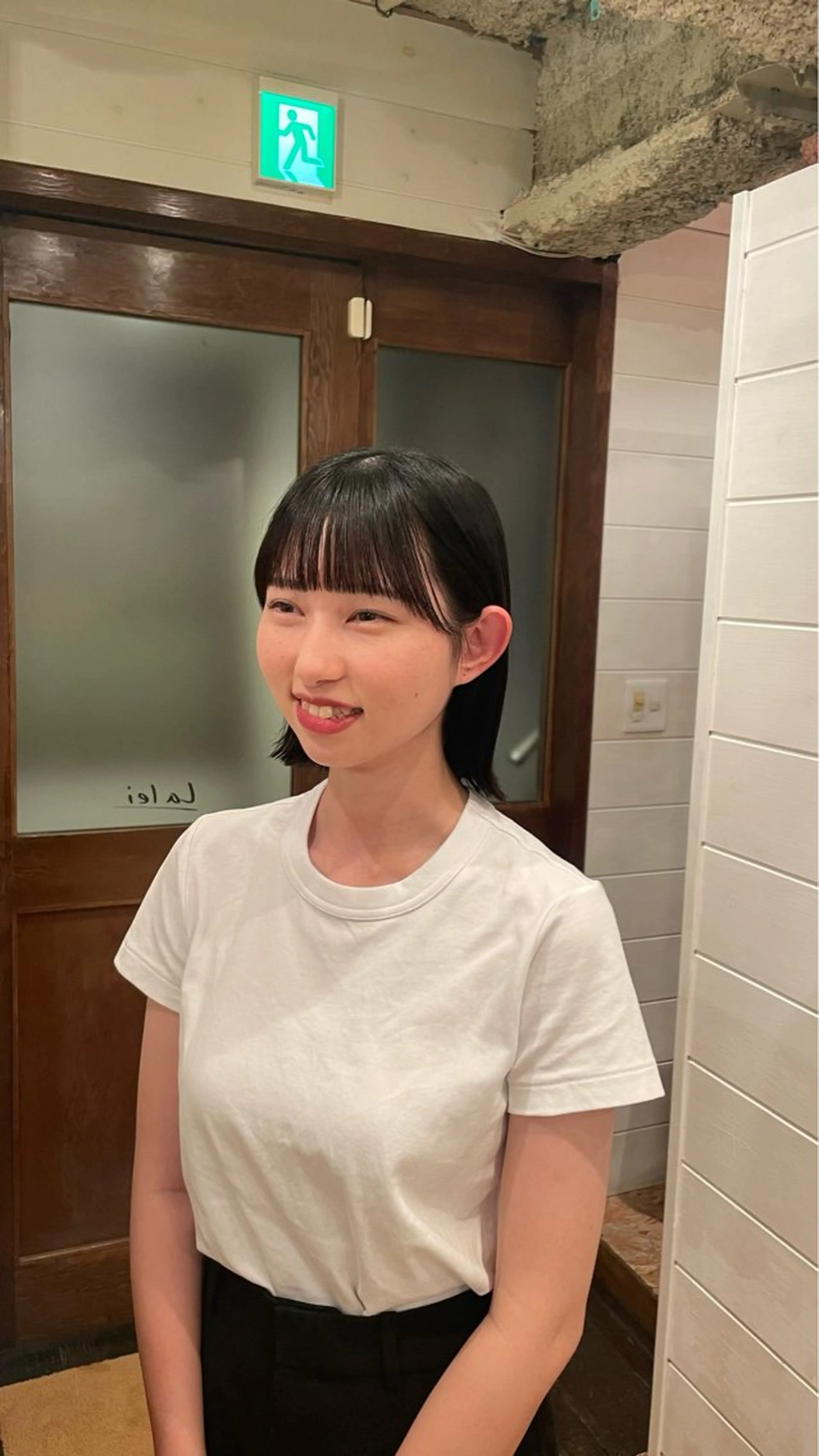 ショート ボブ/縮毛矯正/レイ ヤー♡Natsukiのヘアスタイル