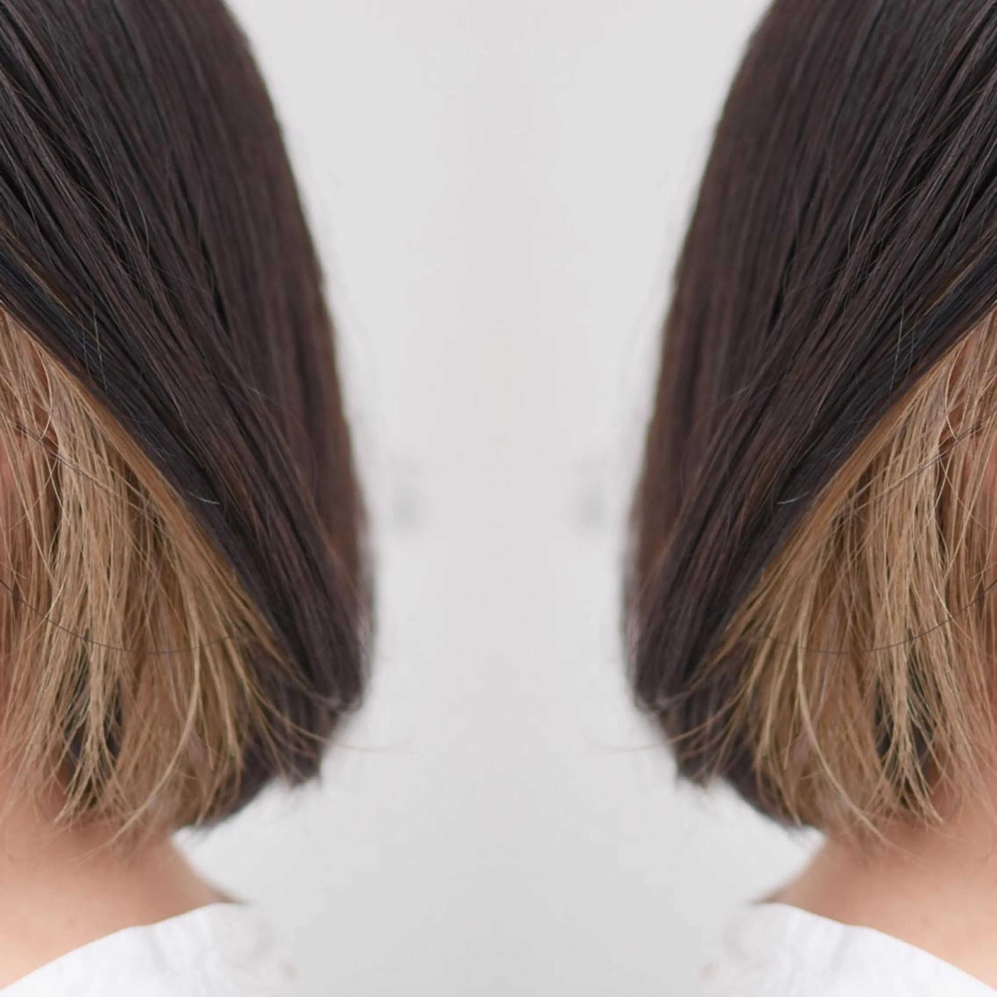 ショート カラー ヘアアレンジ インナーカラー 顔周りカット カット ヘアカラー トリートメント 竹内啓太 ボブのヘアスタイル