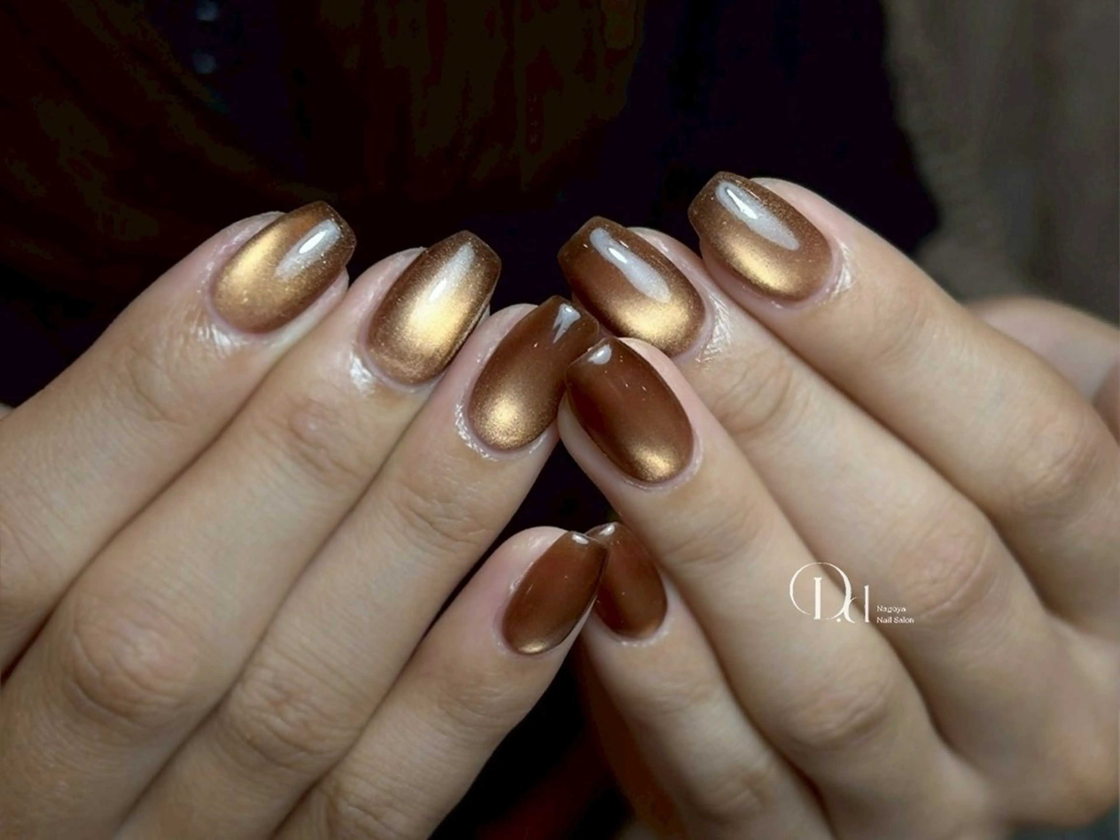 ネイル 長さ出し ジェルネイル 韓国ネイル マグネットネイル 持ち込み ハンドネイル D.d Reinaのネイルデザイン