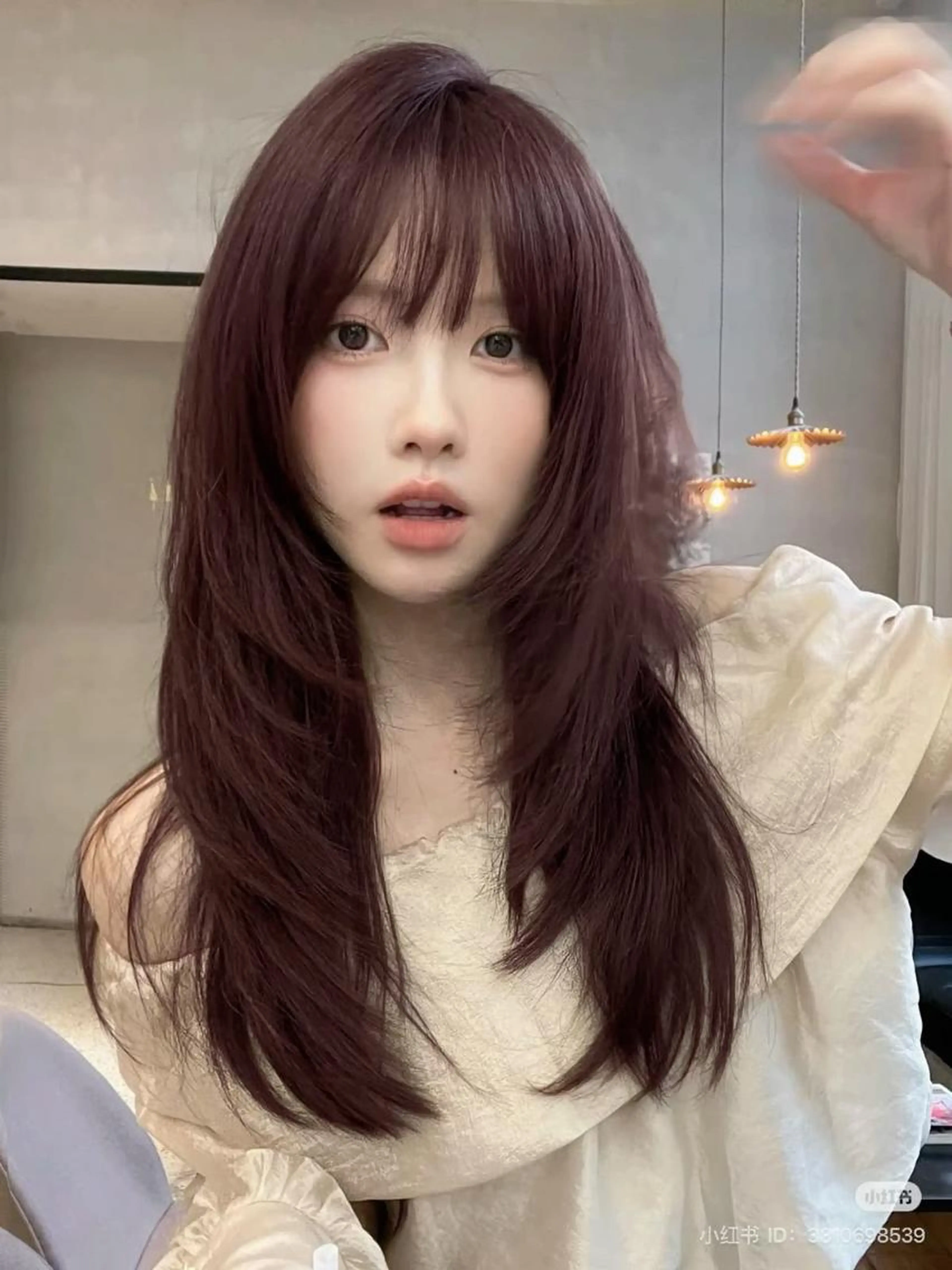 【🥀期間限定価格🥀】高発色な暖色ヘア🤍ブリーチなしダブルカラー➕トレンドを押さえたカット🤍➕オリジナルTr🤍の写真