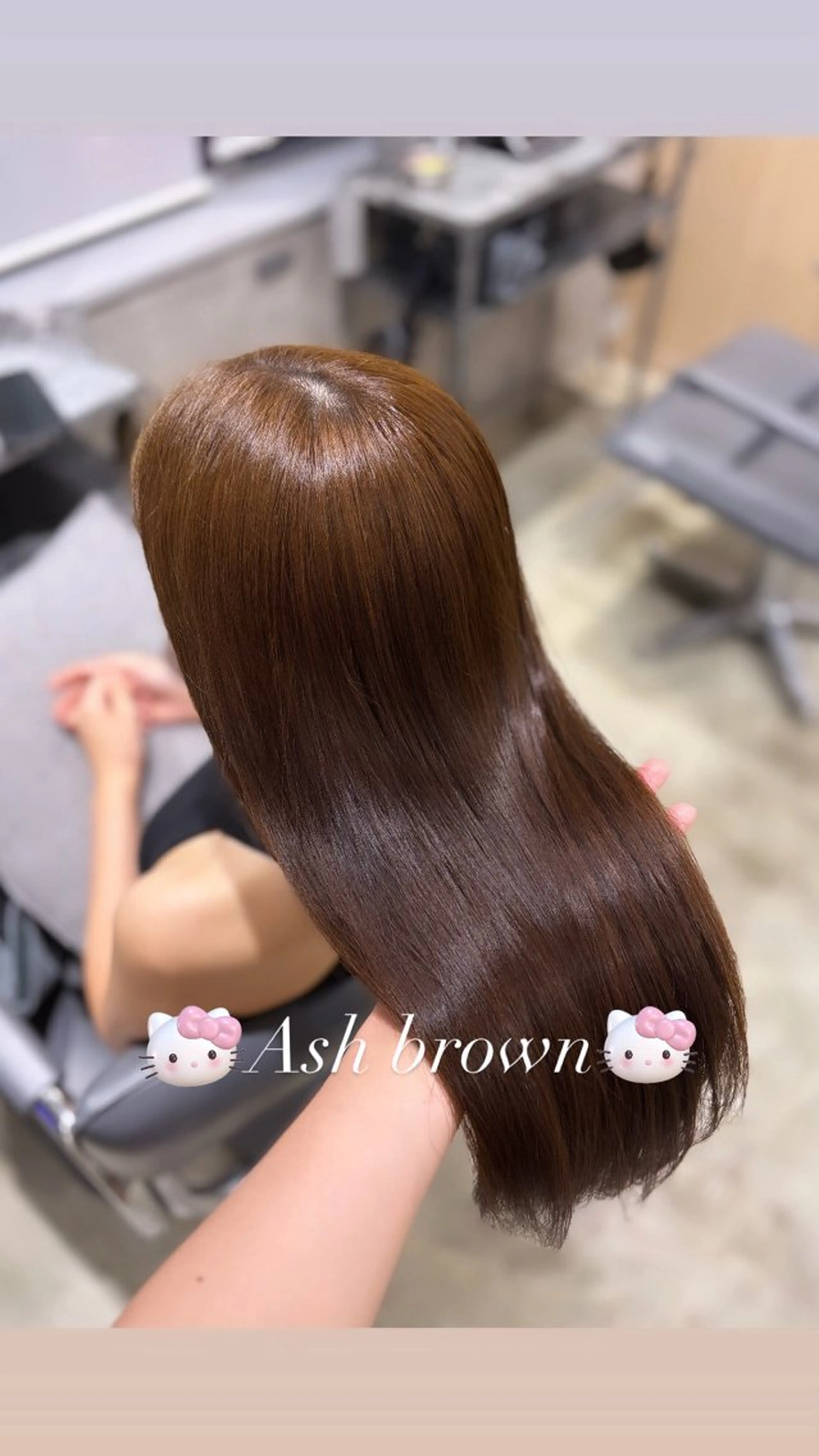 ブリーチなしダブルカラー+2step treatment💕💕の写真
