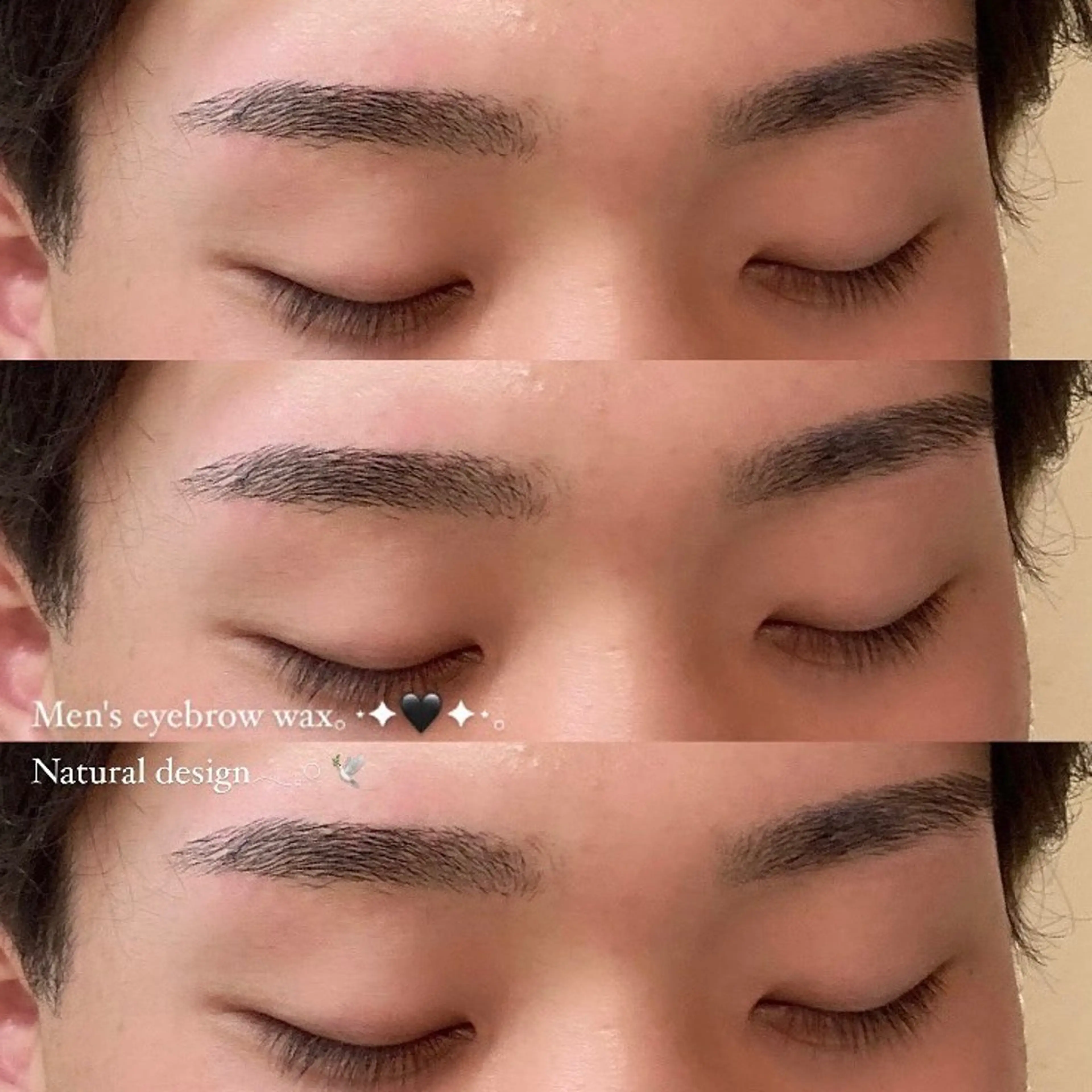 【印象を変える◎メンズ眉】👦🏻🤍⋆͛アイブロウワックスの写真