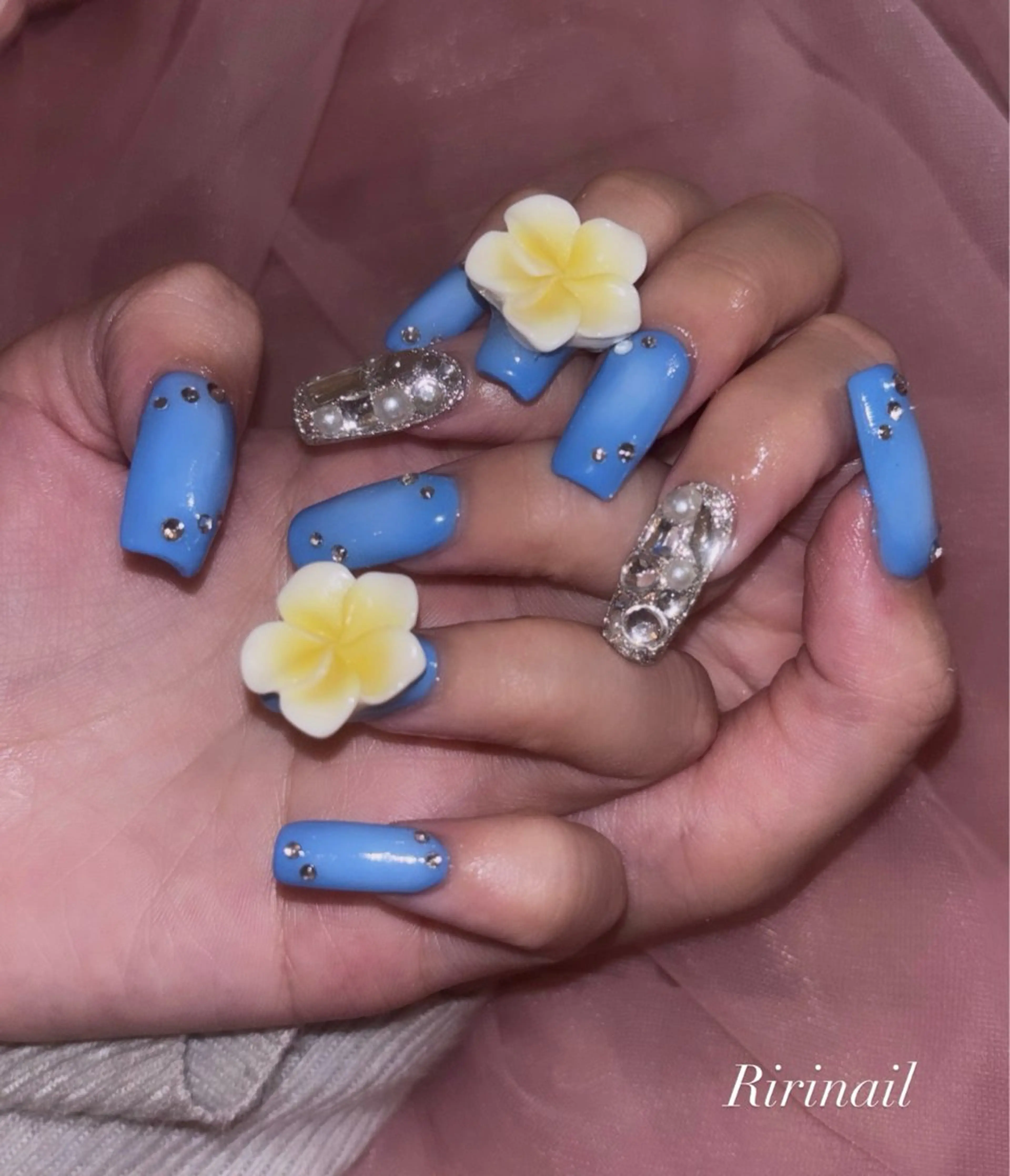 練習モデル様募集中🎀長さだし10本＋持ち込みデザインの写真