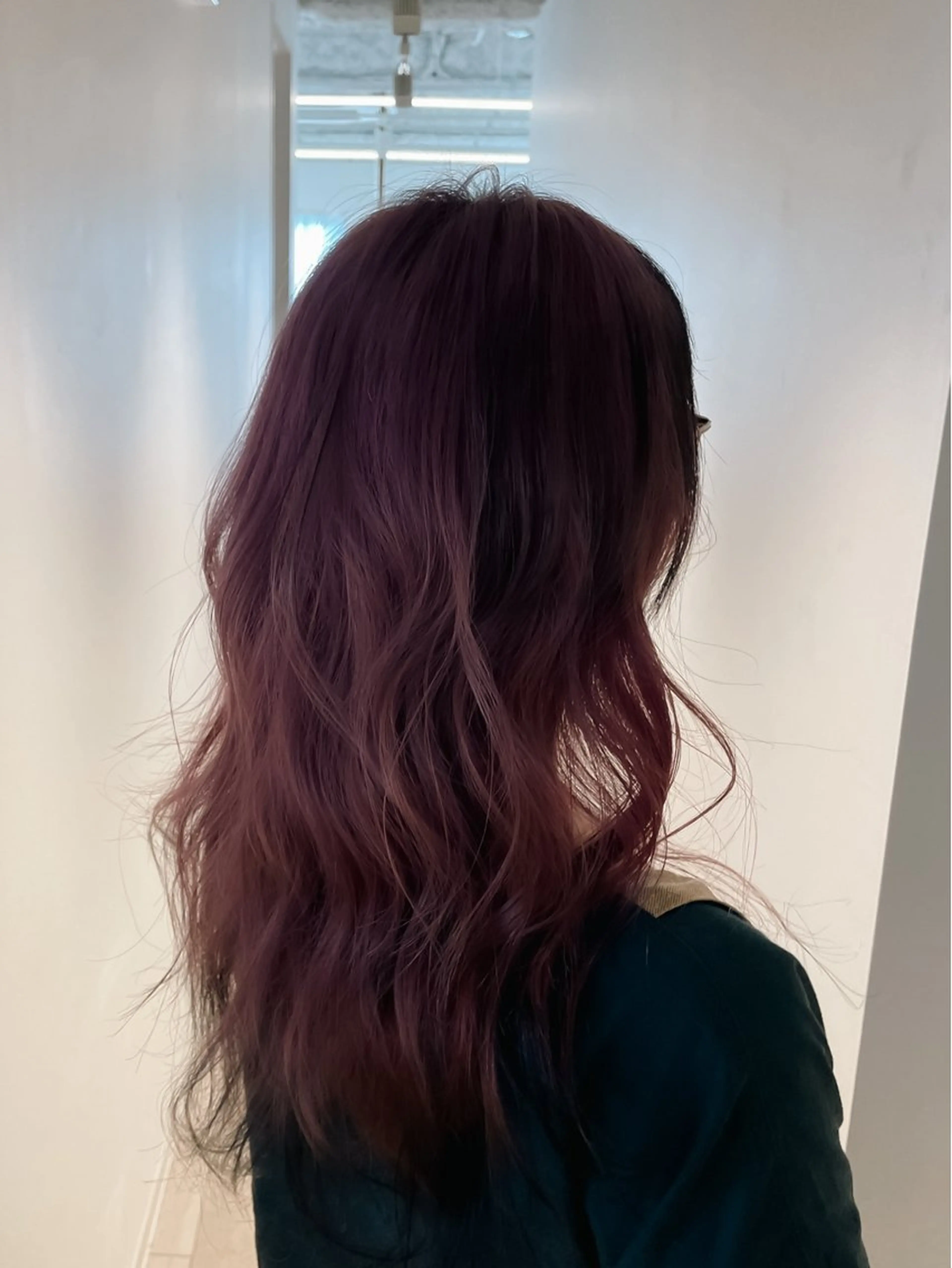 セミロング カラー カット ヘアカラー トリートメント Miyamoto Yasuchikaのヘアスタイル