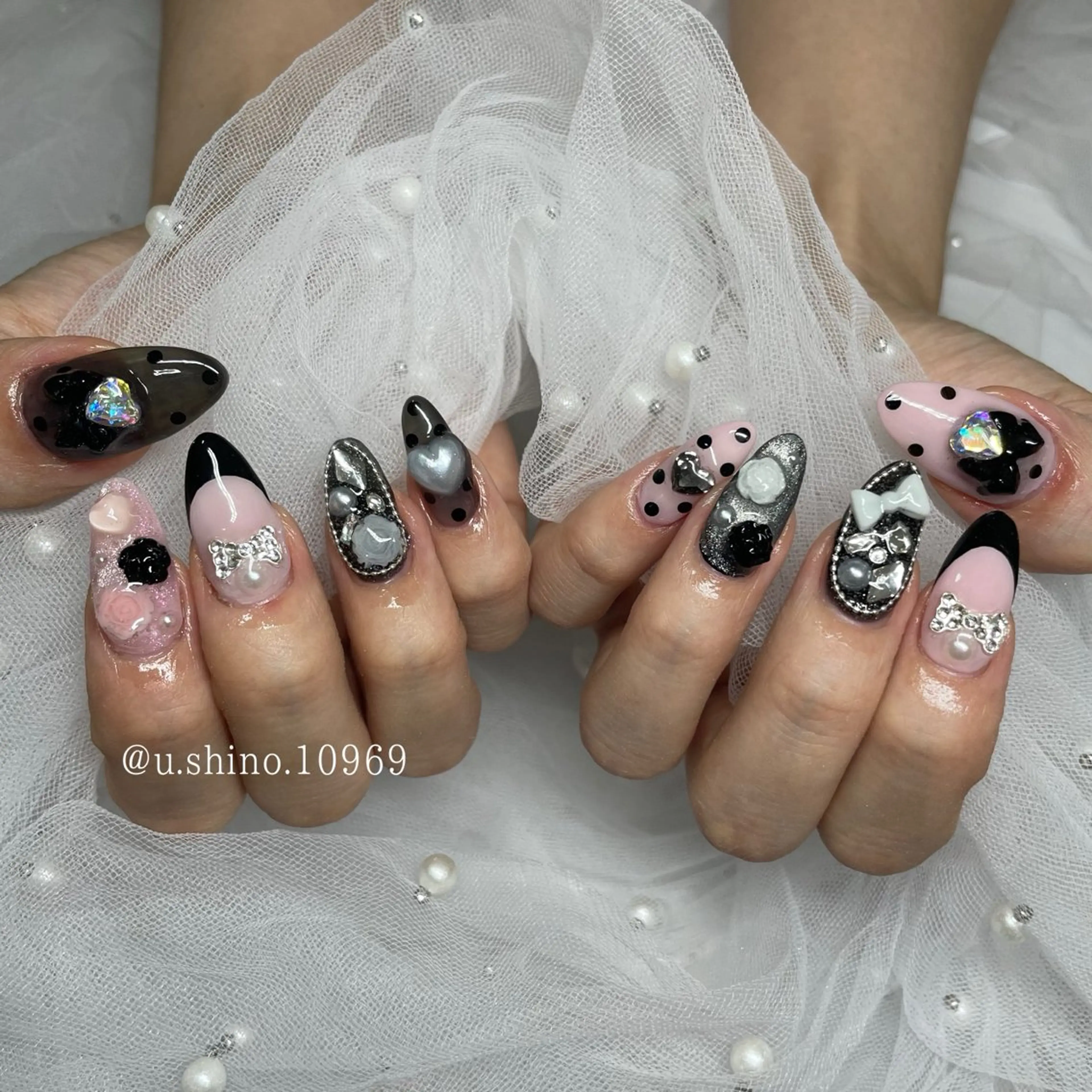 ネイル ハンドネイル MoonLight SHINOのネイルデザイン