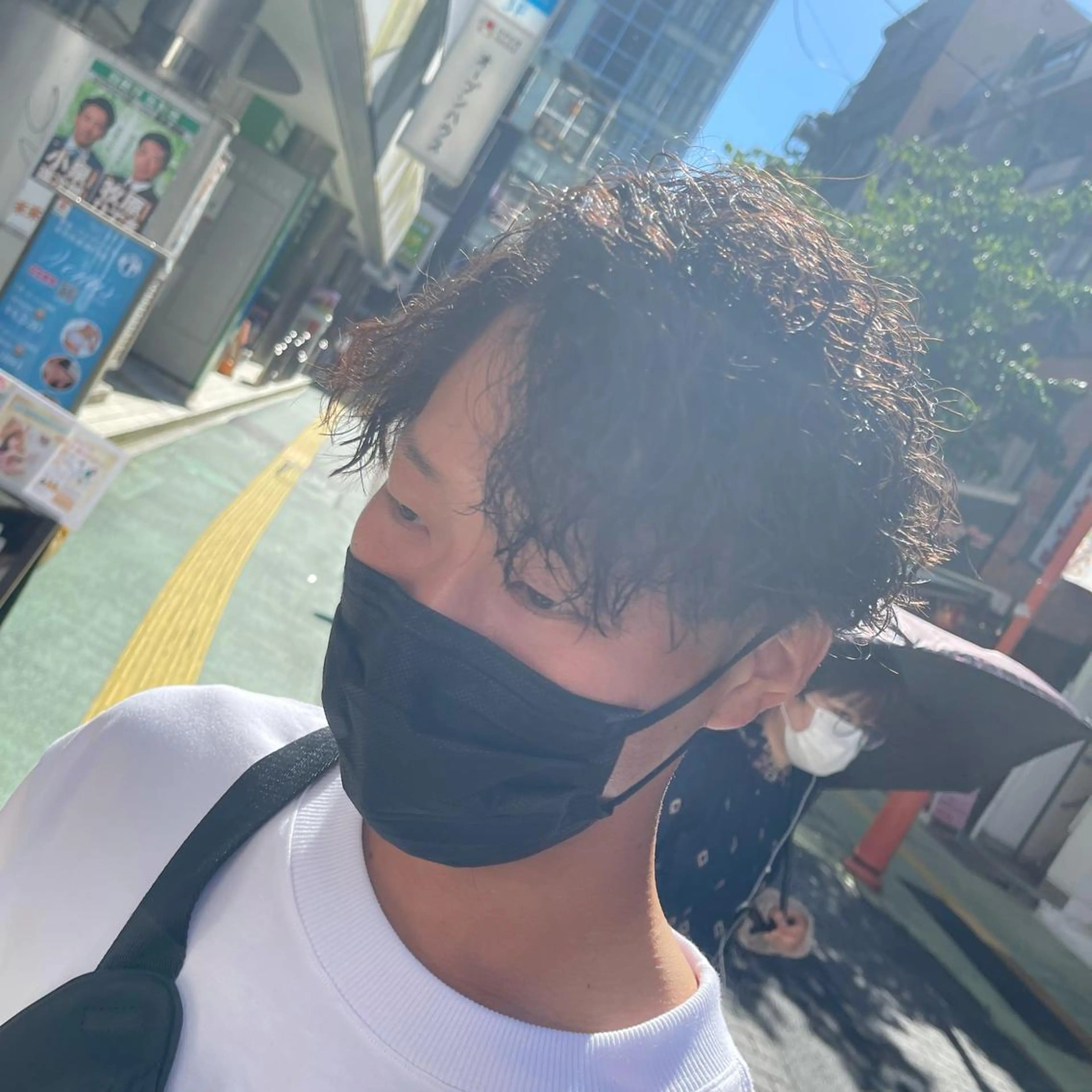 ショート パーマ メンズ カット パーマ トリートメント ✨メンズ支持率no1 野上✨のヘアスタイル