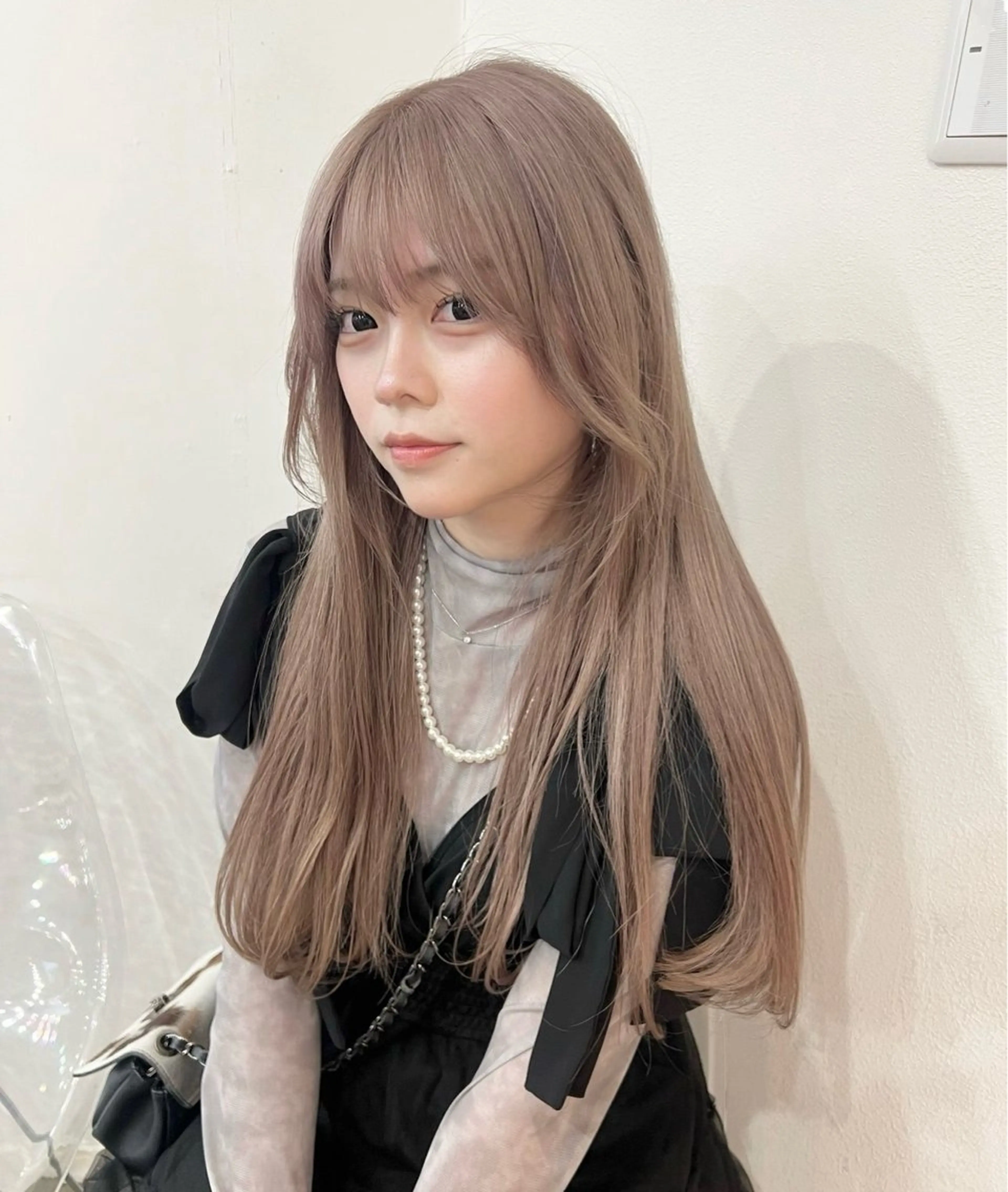 ロング カラー ブリーチ ヘアカラー ブリーチ୨୧大阪梅田 タカシマリナ♡のヘアスタイル