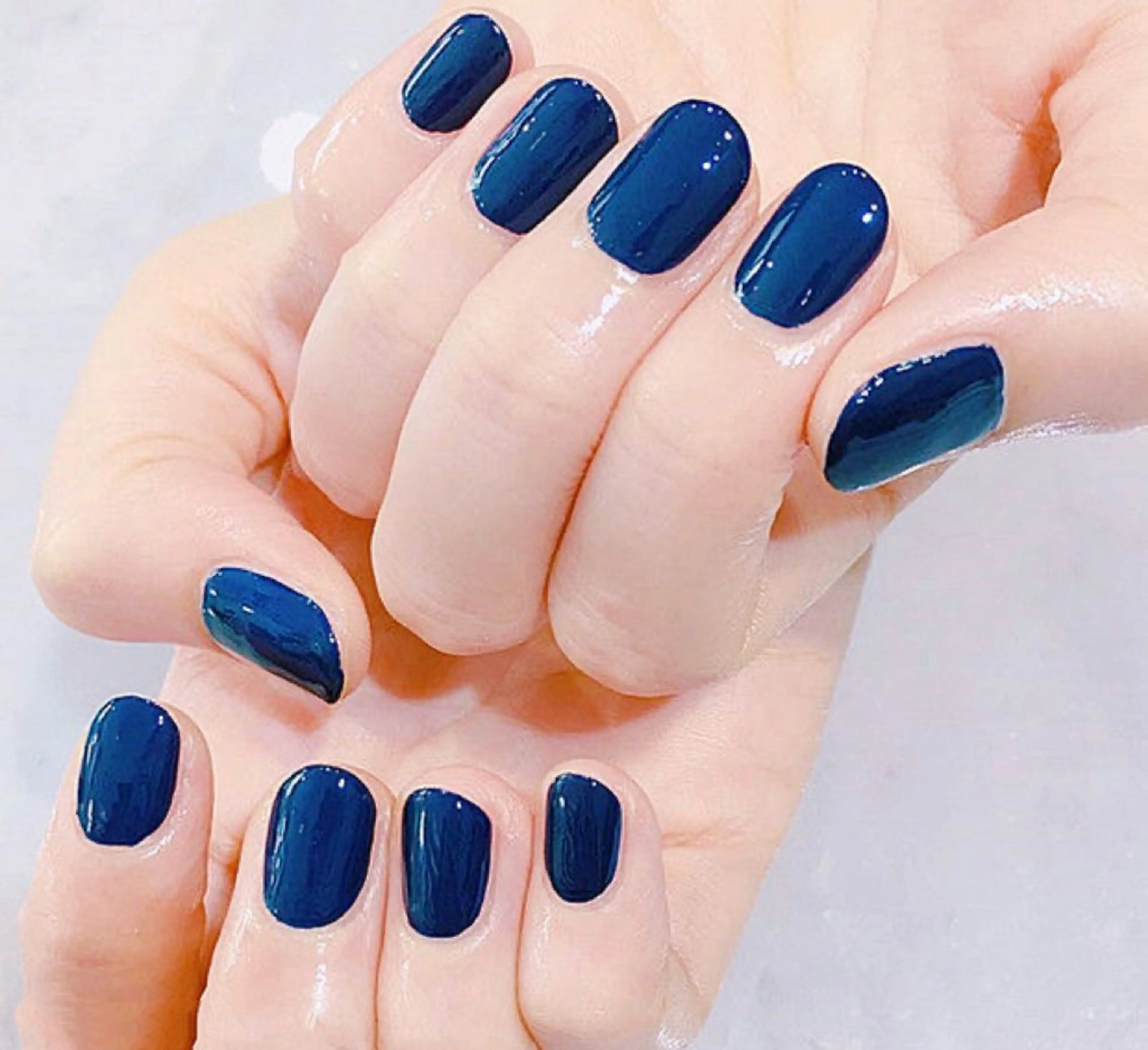 ネイル ワンカラーネイル ハンドネイル KaYa nailsaloneのネイルデザイン