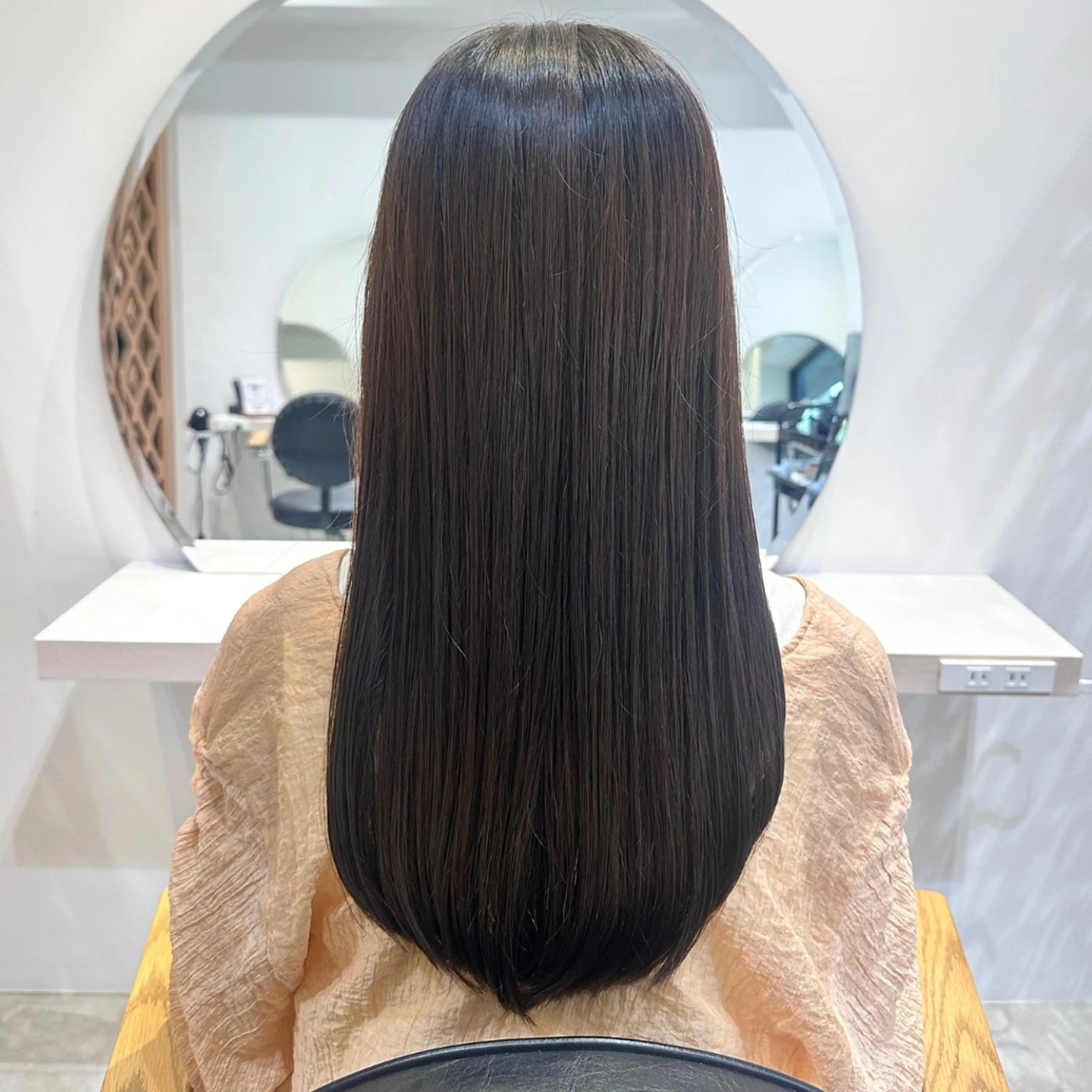 セミロング カラー カット ヘアカラー トリートメント ヘッドスパ たかなし🍀似合わせ /大人可愛いのヘアスタイル