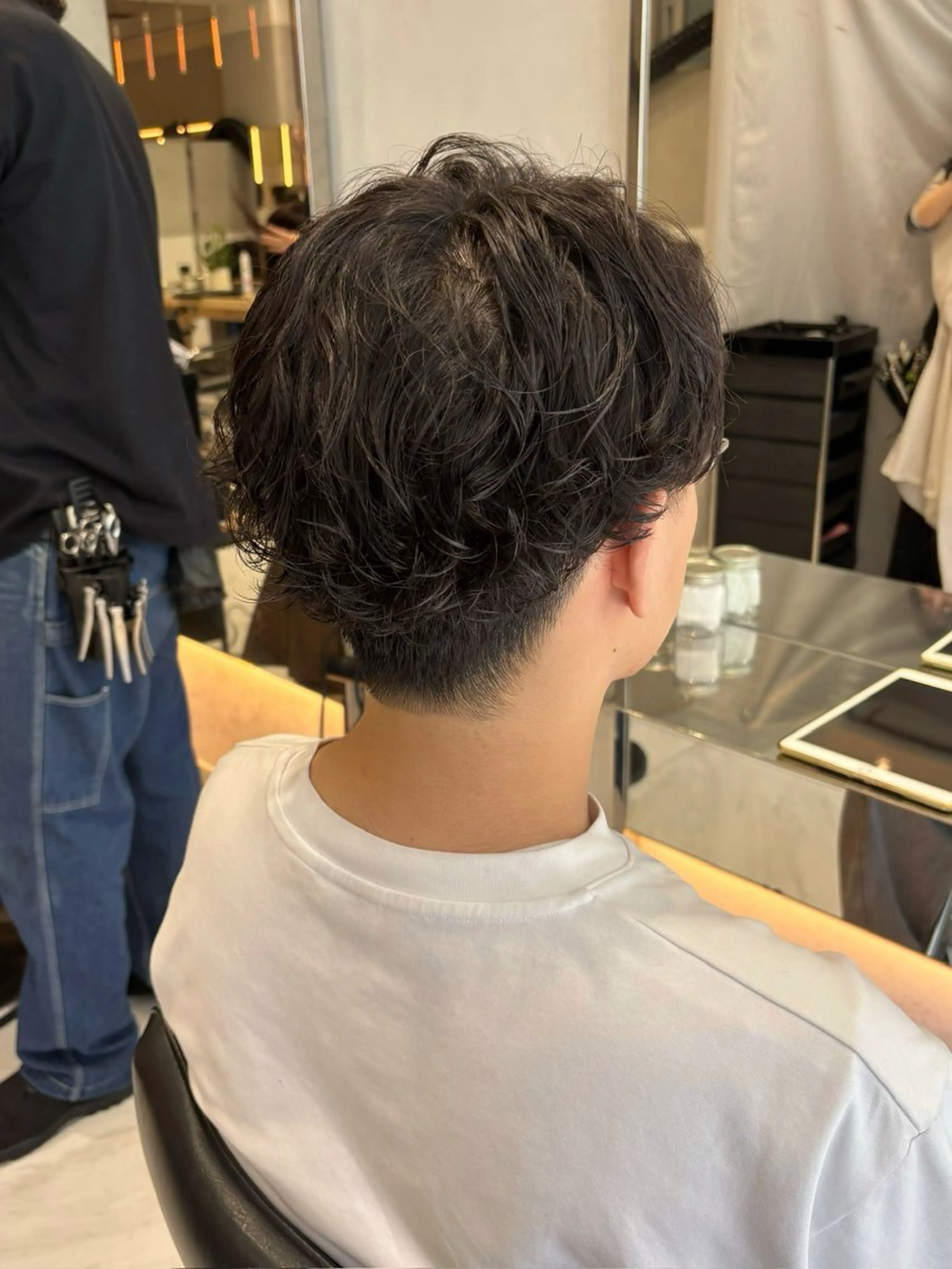 ˚✧₊⁎【新規メンズ限定】メンズカット&パーマ＋シャンプー＋トリートメント⁎⁺˳✧༚の写真