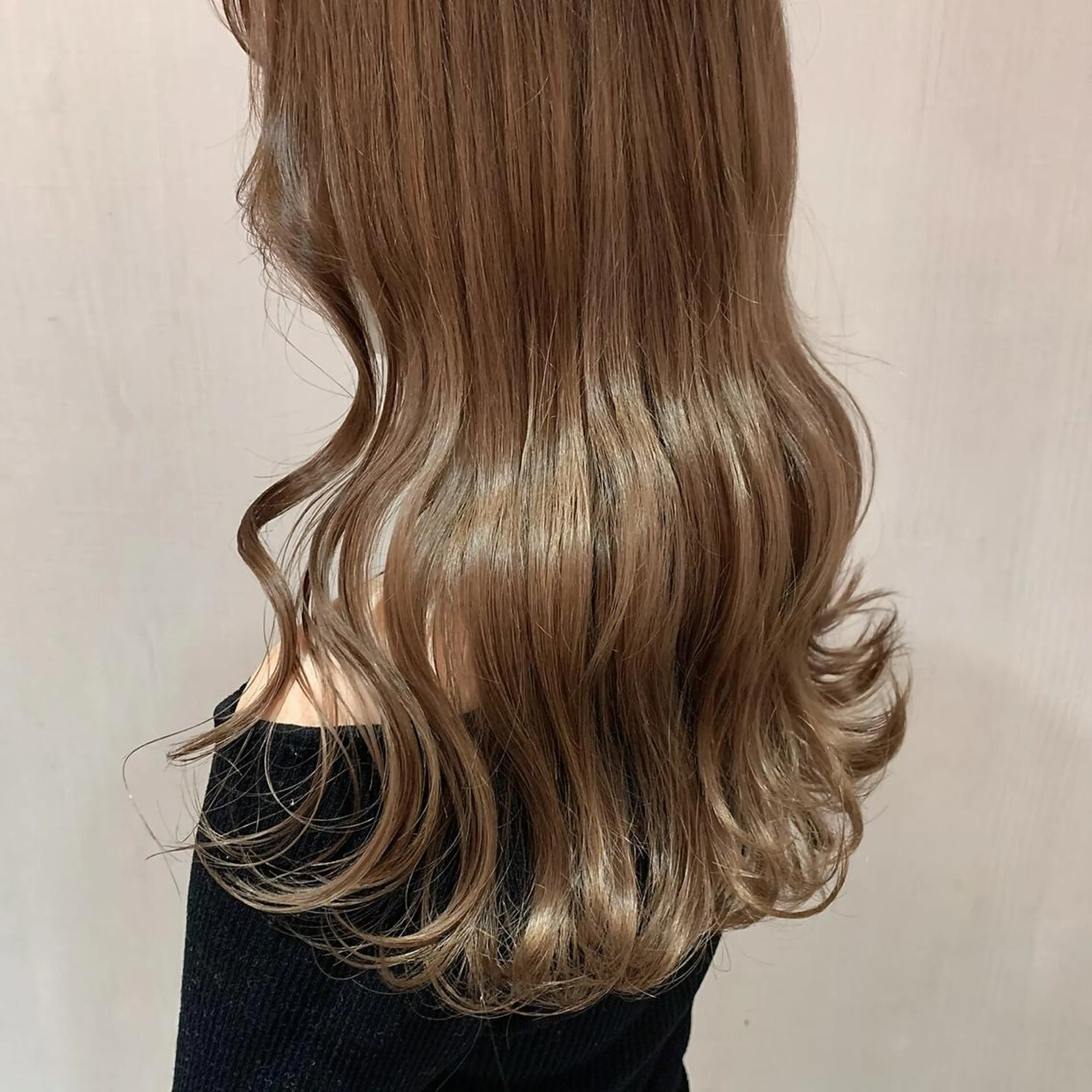ロング ヘアカラー トリートメント FERIA梅田🖤 透明感カラー🎀のヘアスタイル