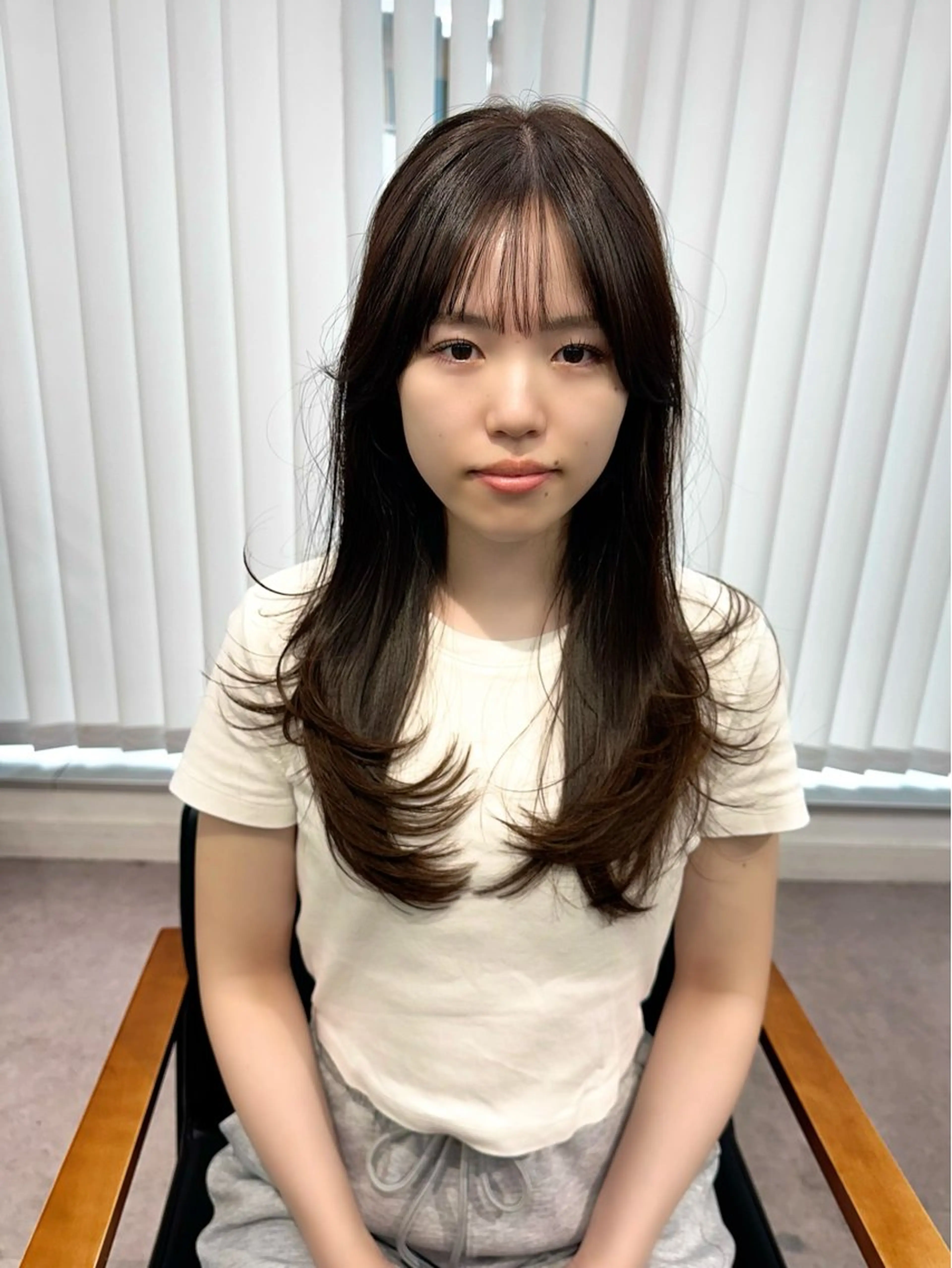 ロング カラー パーマ ヘアアレンジ メンズ キッズ カット ヘアカラー 骨格似合わせレイヤー 🌿JUNのヘアスタイル