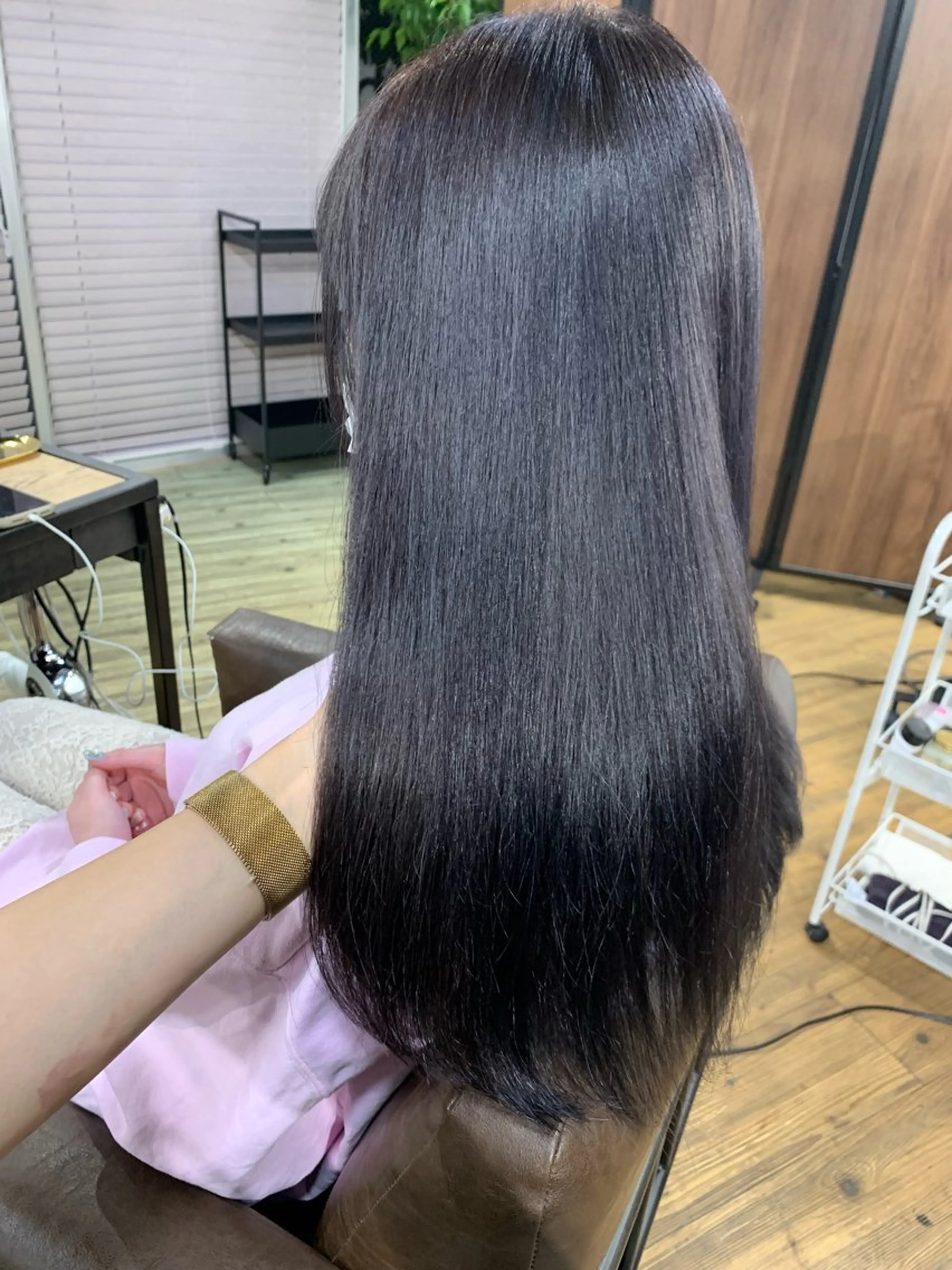 ロング カラー ブリーチ✨ハイライト 透明感カラー/アヤノのヘアスタイル