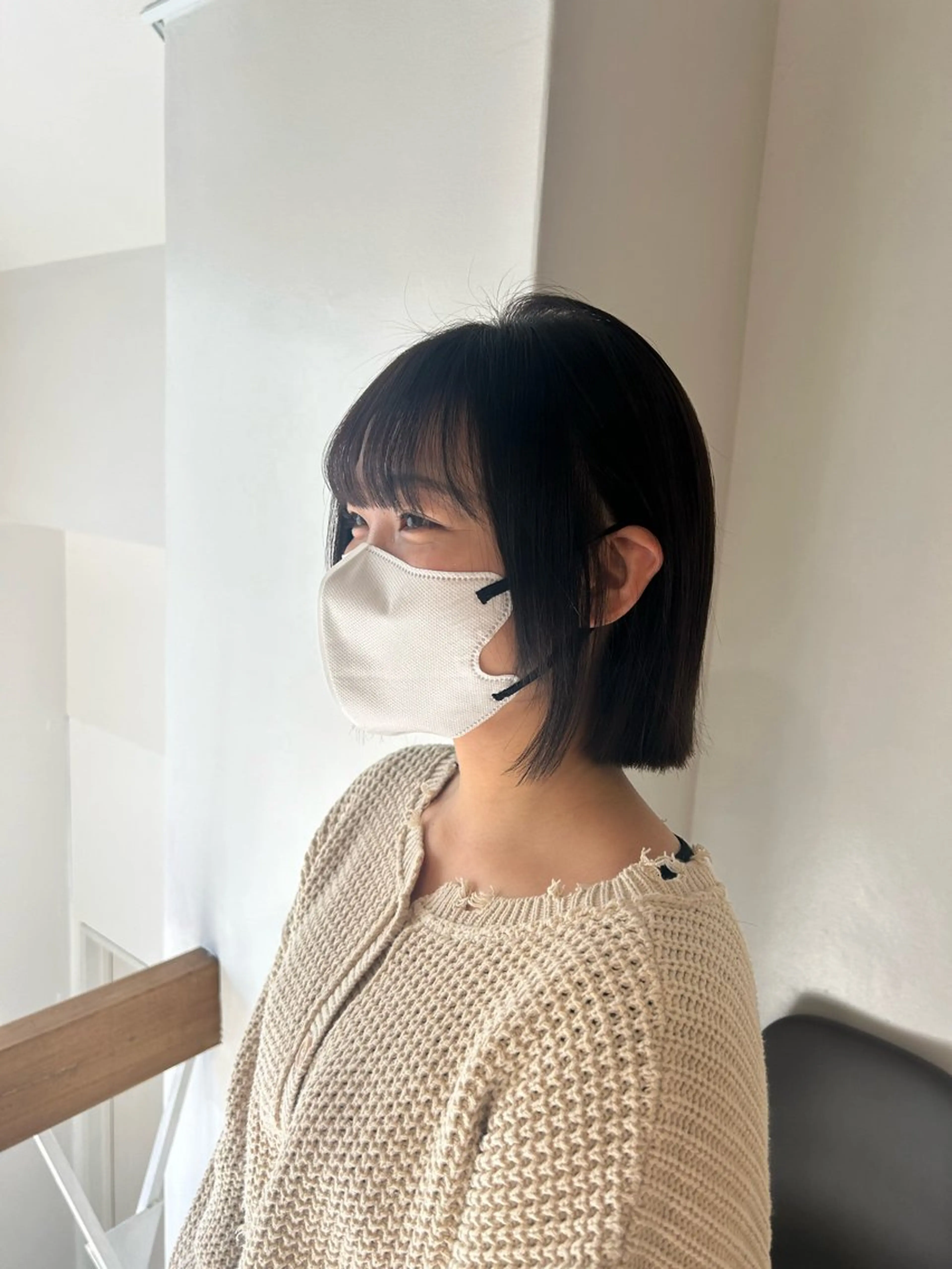 ミディアム ボブ amoretto miyuのヘアスタイル