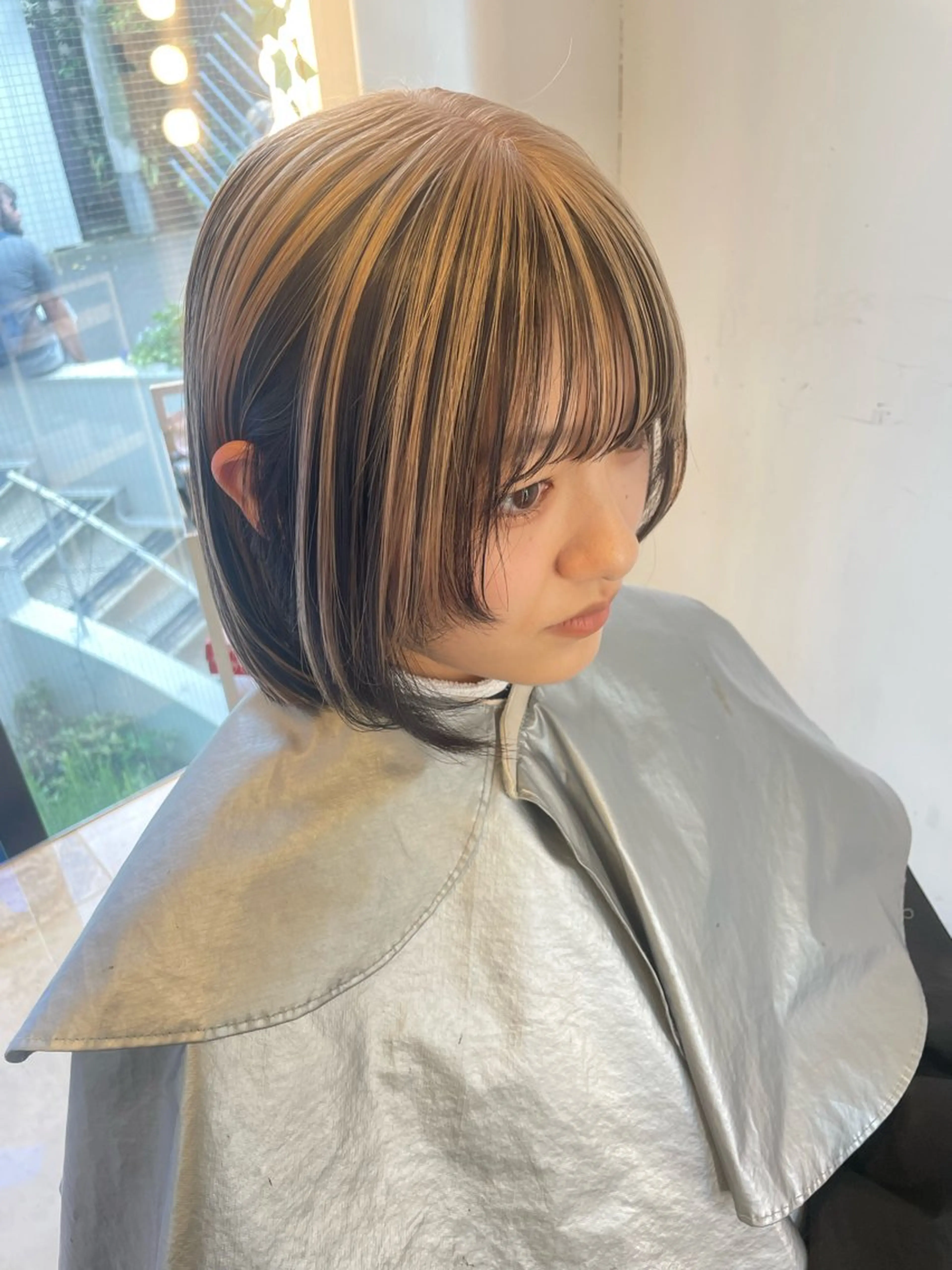 ショート カラー MIRROR eyelashes eyebrows所属・ユウナ ︎︎‪ MIRRORのマツエク・マツパデザイン